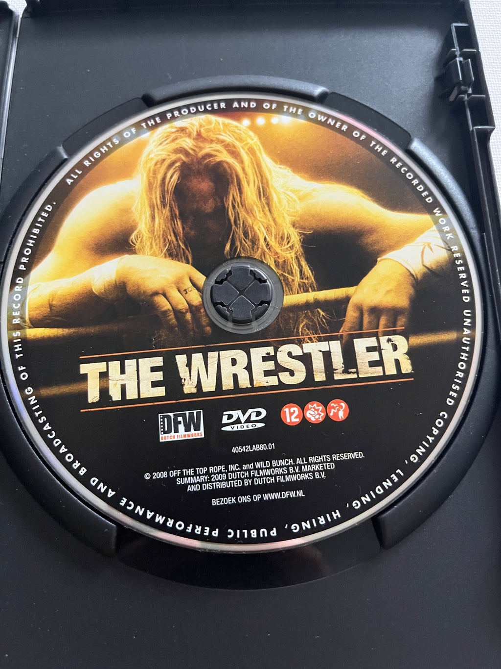 The Wrestler – DVD (2008) | Mickey Rourke & Marisa Tomei