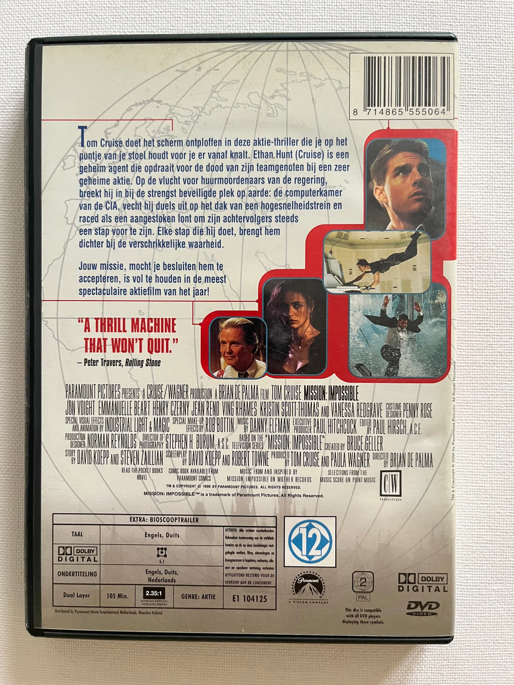Mission: Impossible – DVD (1996) | Tom Cruise & Jon Voight