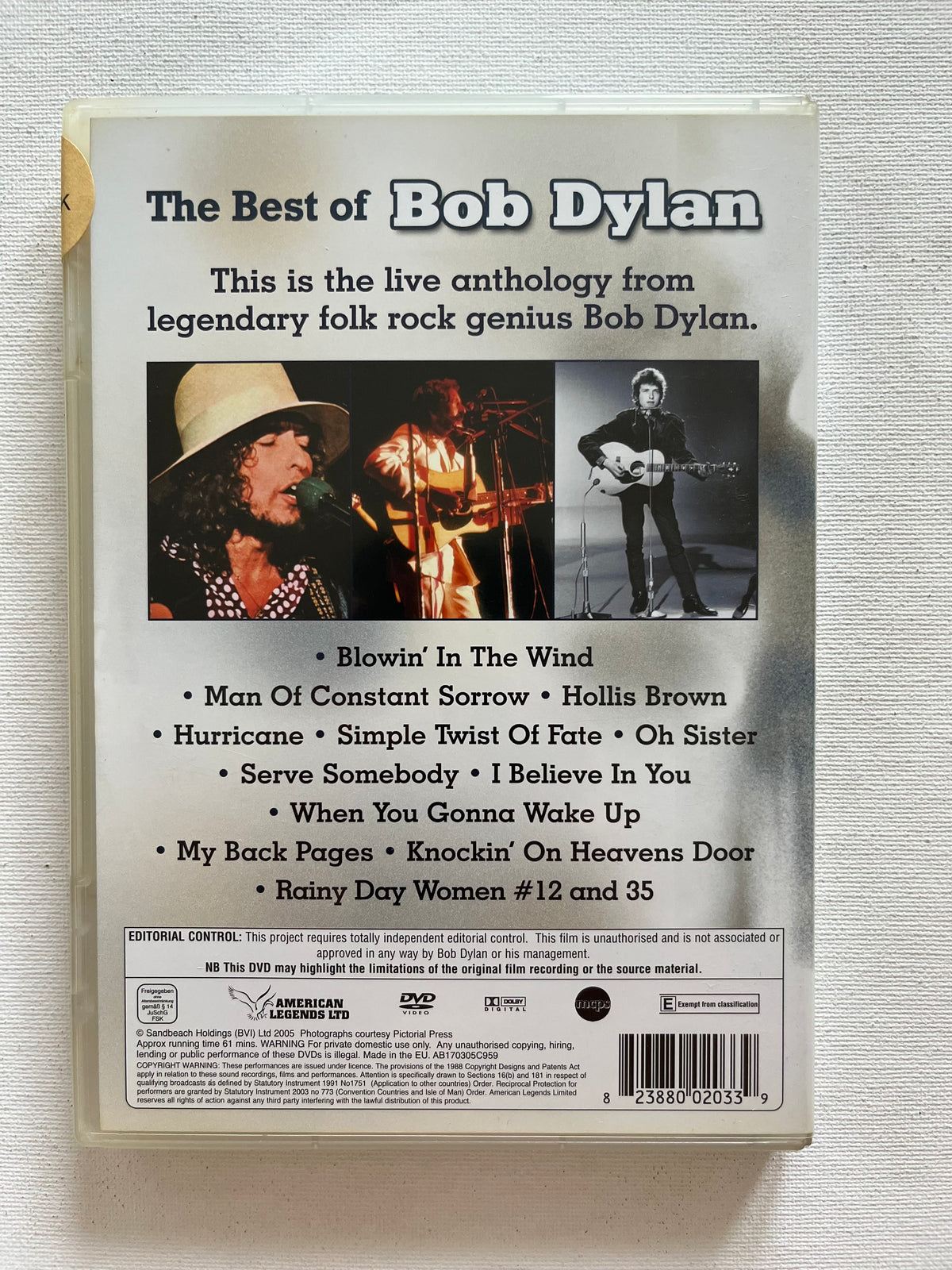 The Best of Bob Dylan – DVD | Classic Music Collection