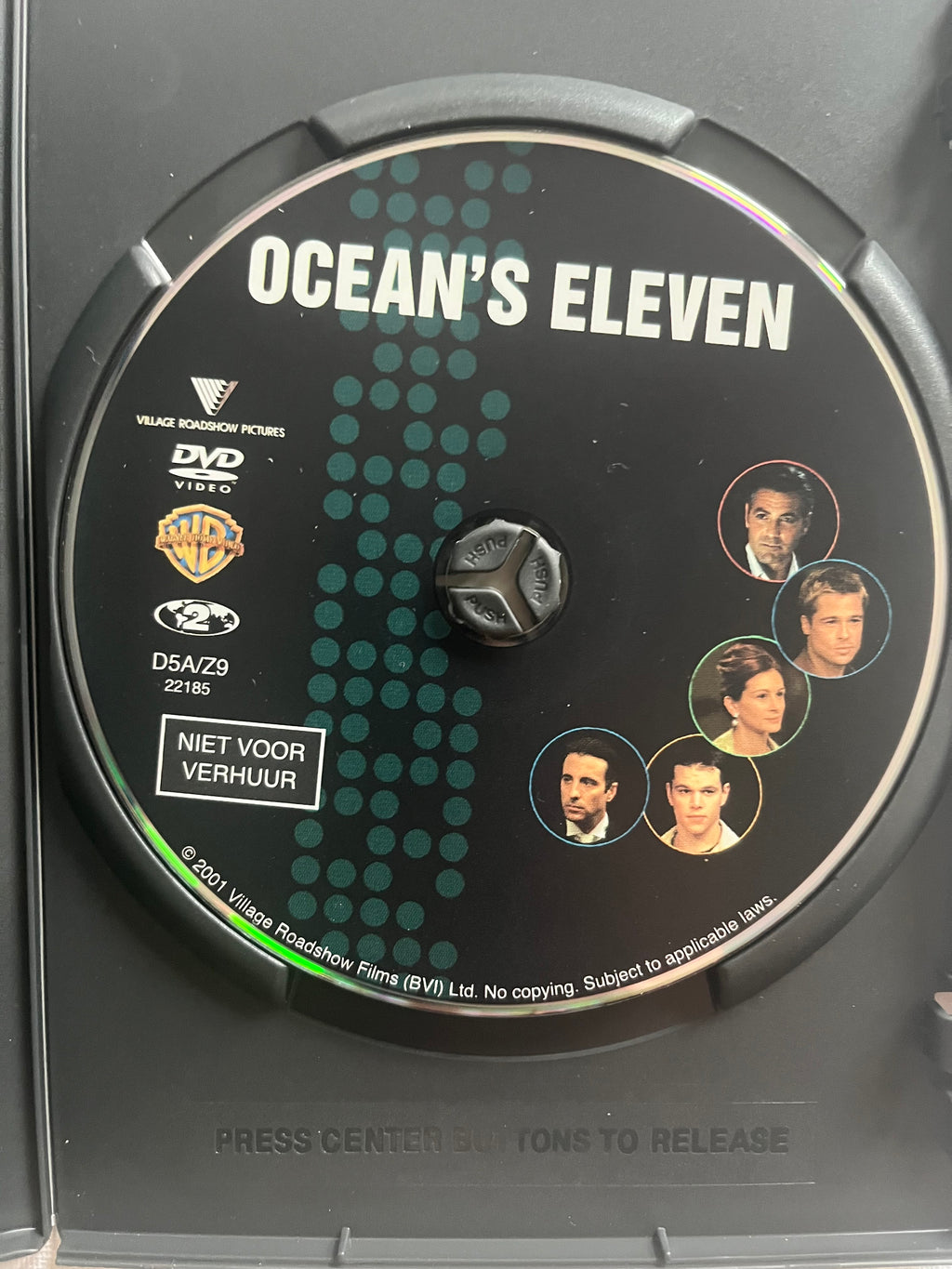 Ocean’s Eleven – DVD (2001) | George Clooney, Brad Pitt & Matt Damon