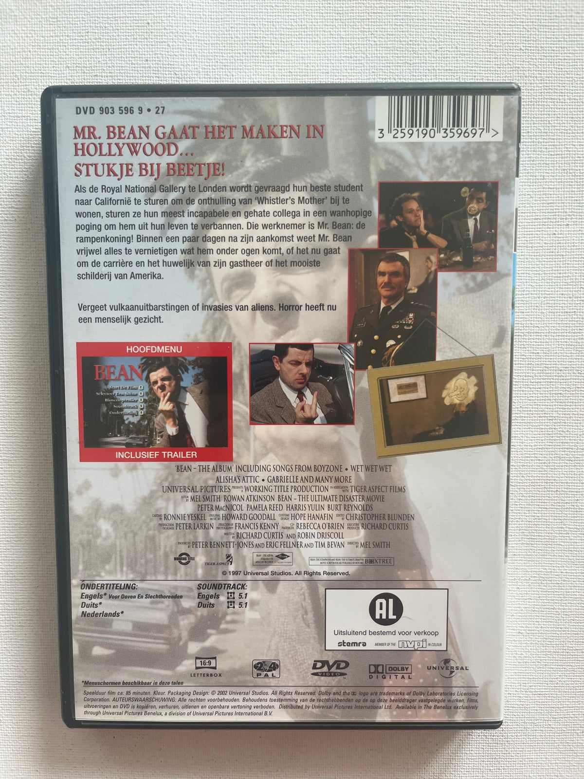 Bean – DVD (1997) | Rowan Atkinson & Peter MacNicol