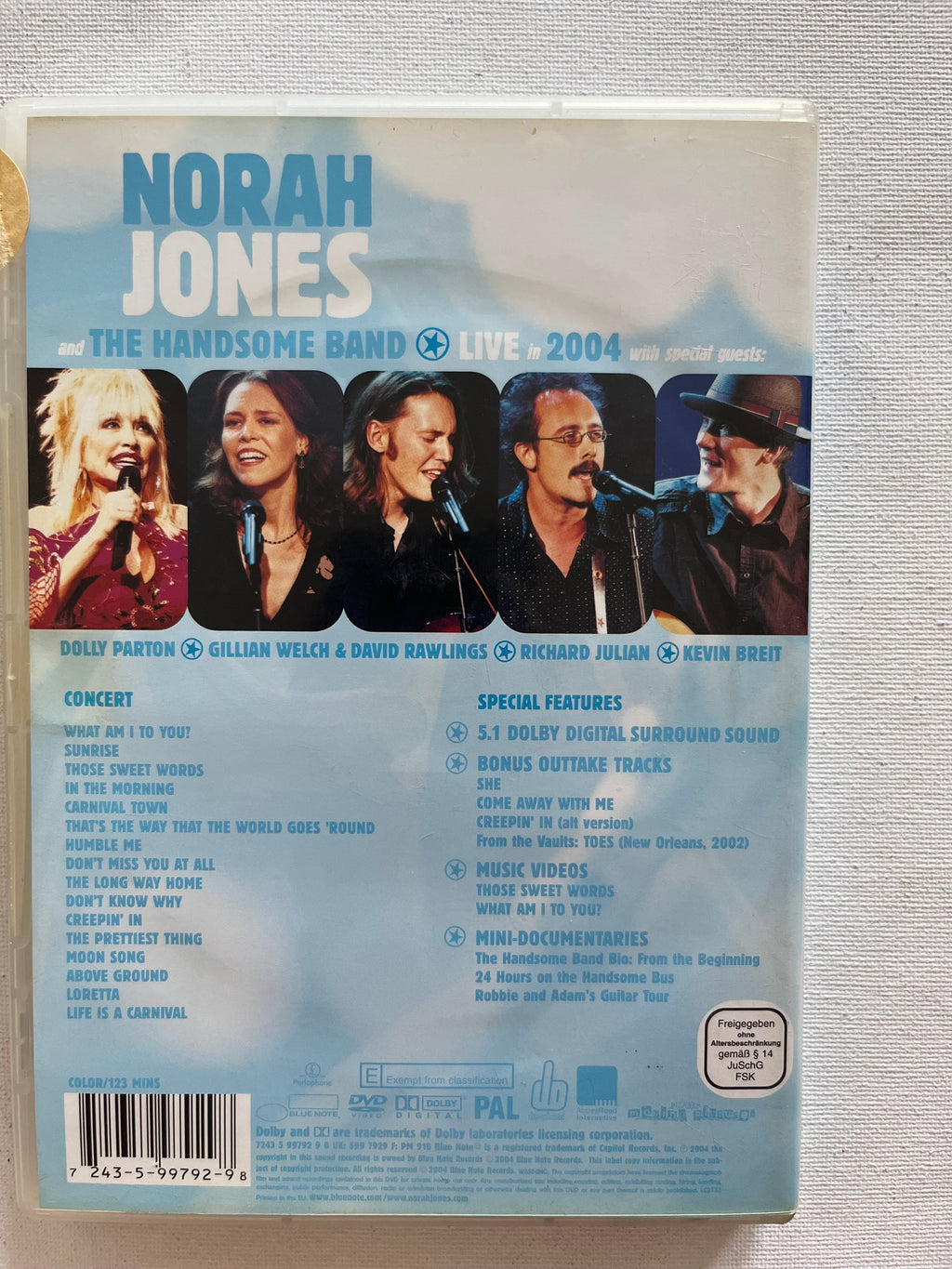 Norah Jones & The Handsome Band – Live in 2004 – DVD | Live Concert