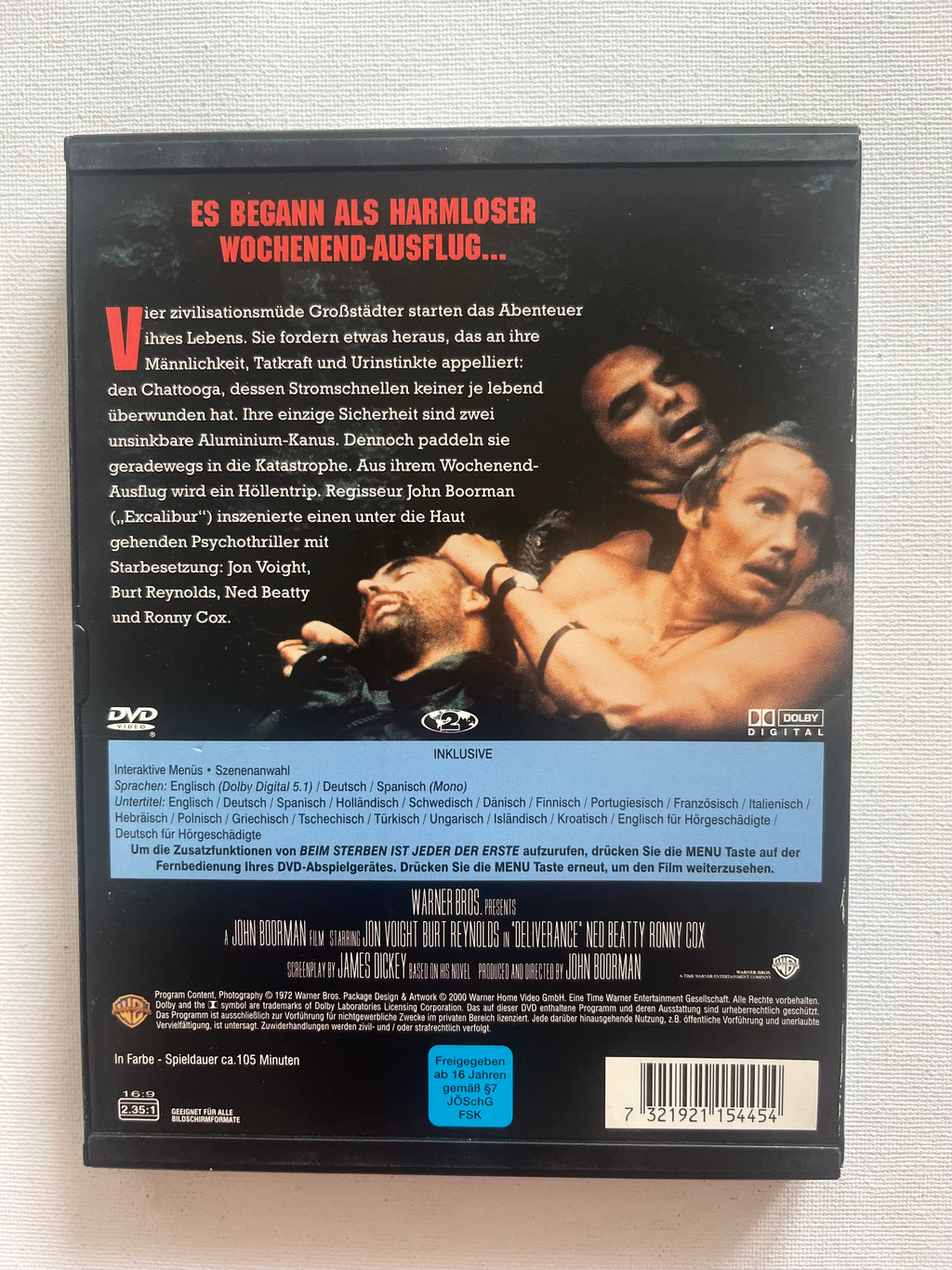 Deliverance – DVD (1972) | Jon Voight & Burt Reynolds