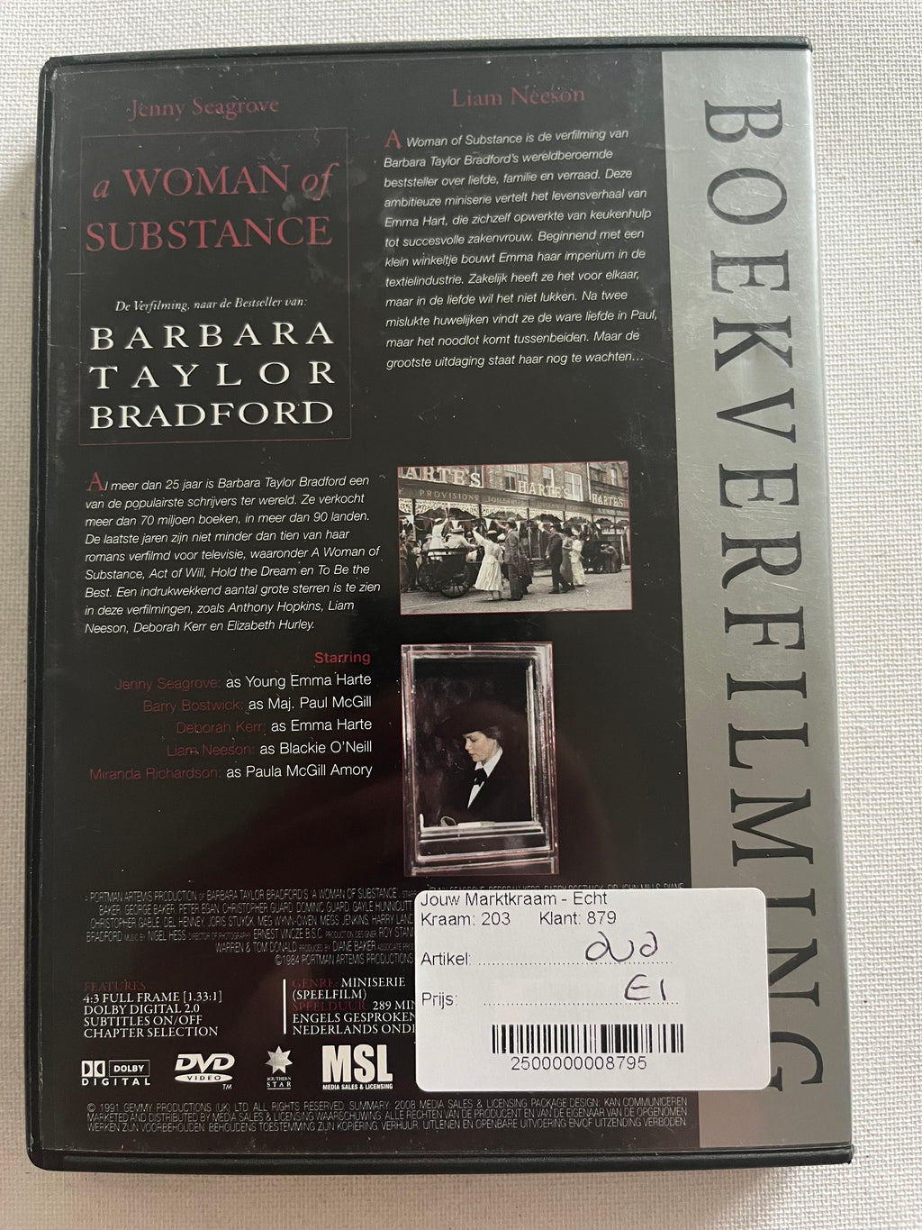 A Woman of Substance – DVD (1984) | Jenny Seagrove & Deborah Kerr