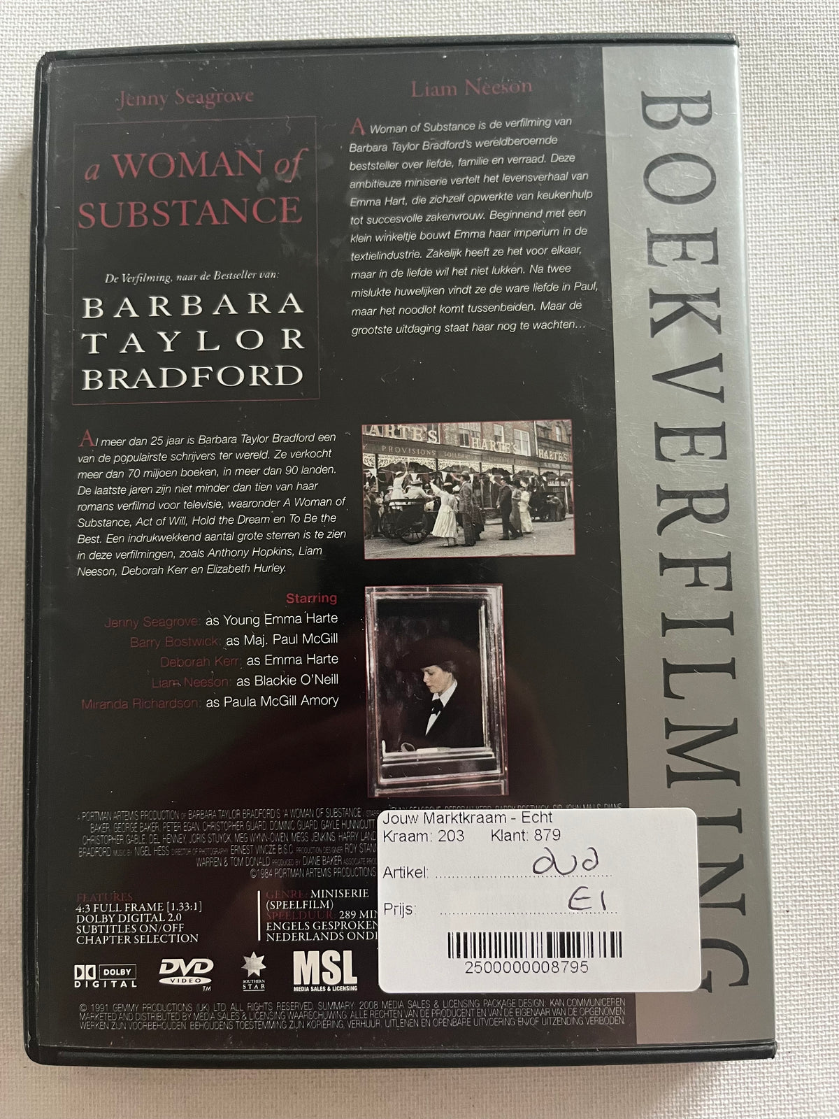 A Woman of Substance – DVD (1984) | Jenny Seagrove & Deborah Kerr