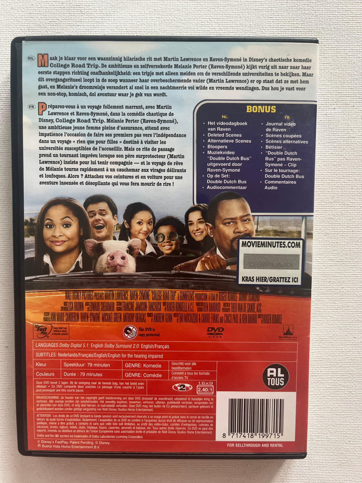 Disney College Road Trip – DVD (2008) | Martin Lawrence & Raven-Symoné