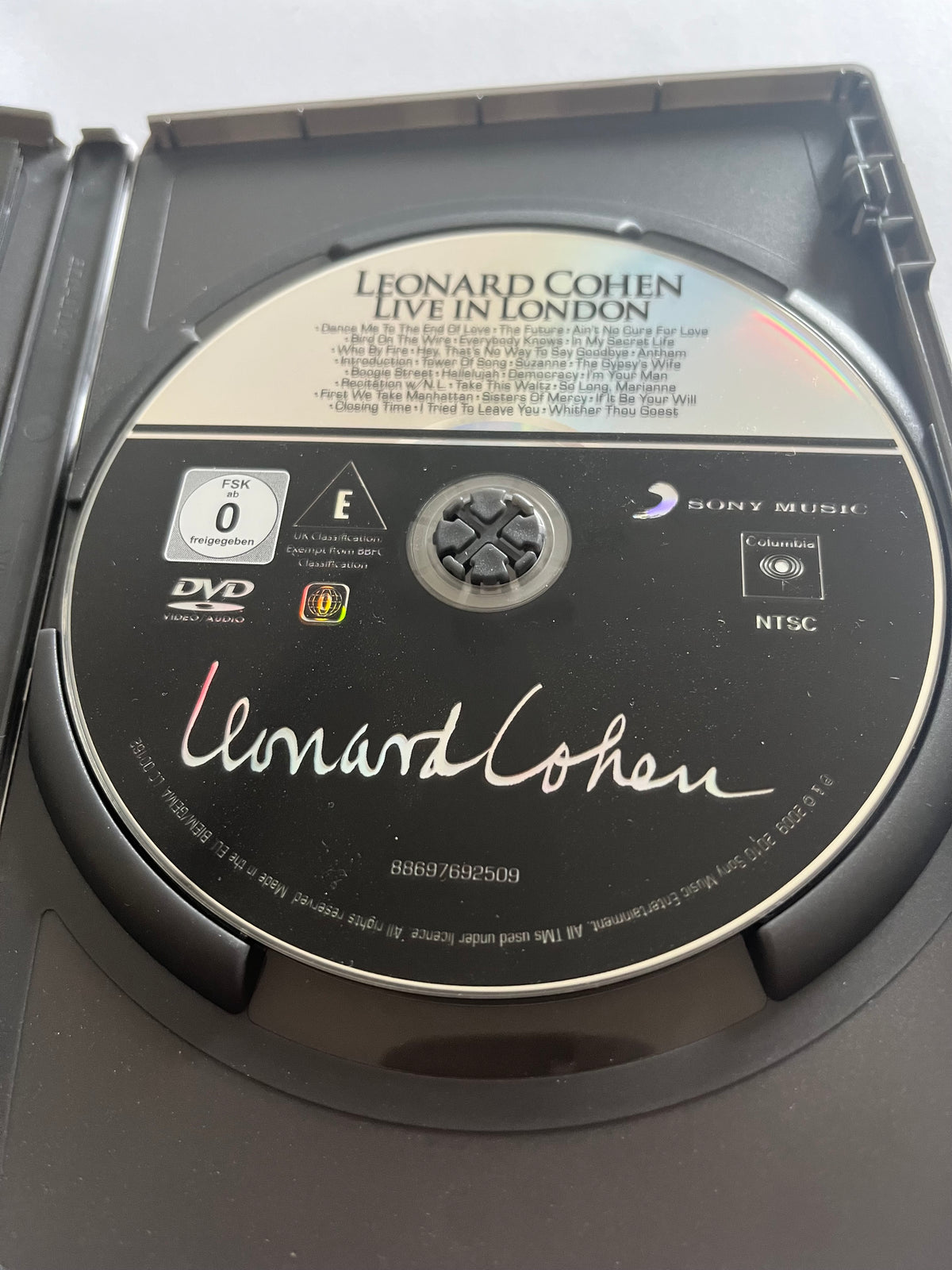 Leonard Cohen: Live in London – DVD (2009) | Live Concert