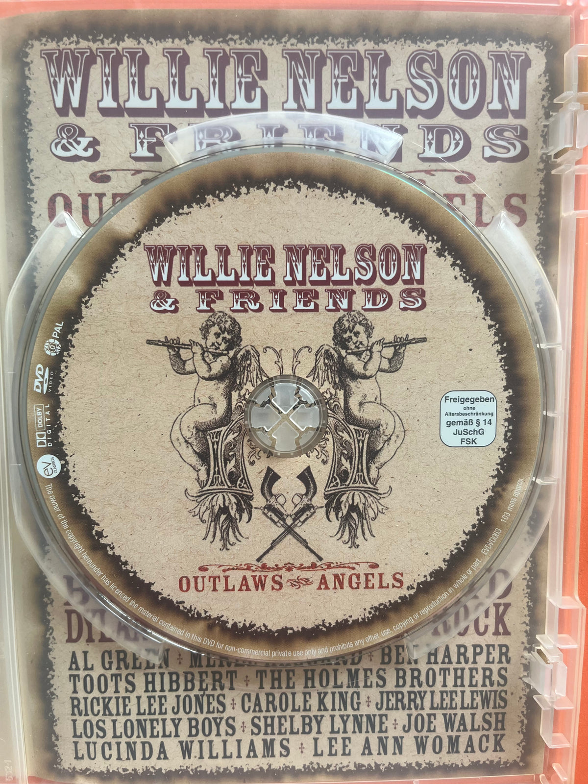 Willie Nelson & Friends: Outlaws & Angels – DVD (2004) | Live Concert