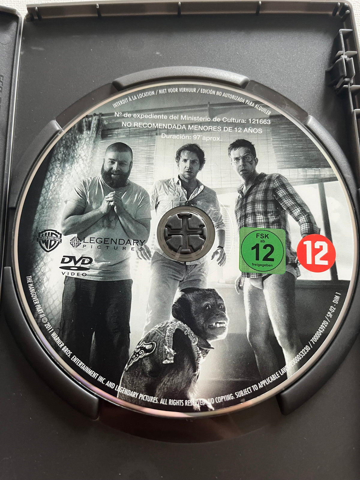 The Hangover Part II – DVD (2011) | Bradley Cooper, Ed Helms & Zach Galifianakis