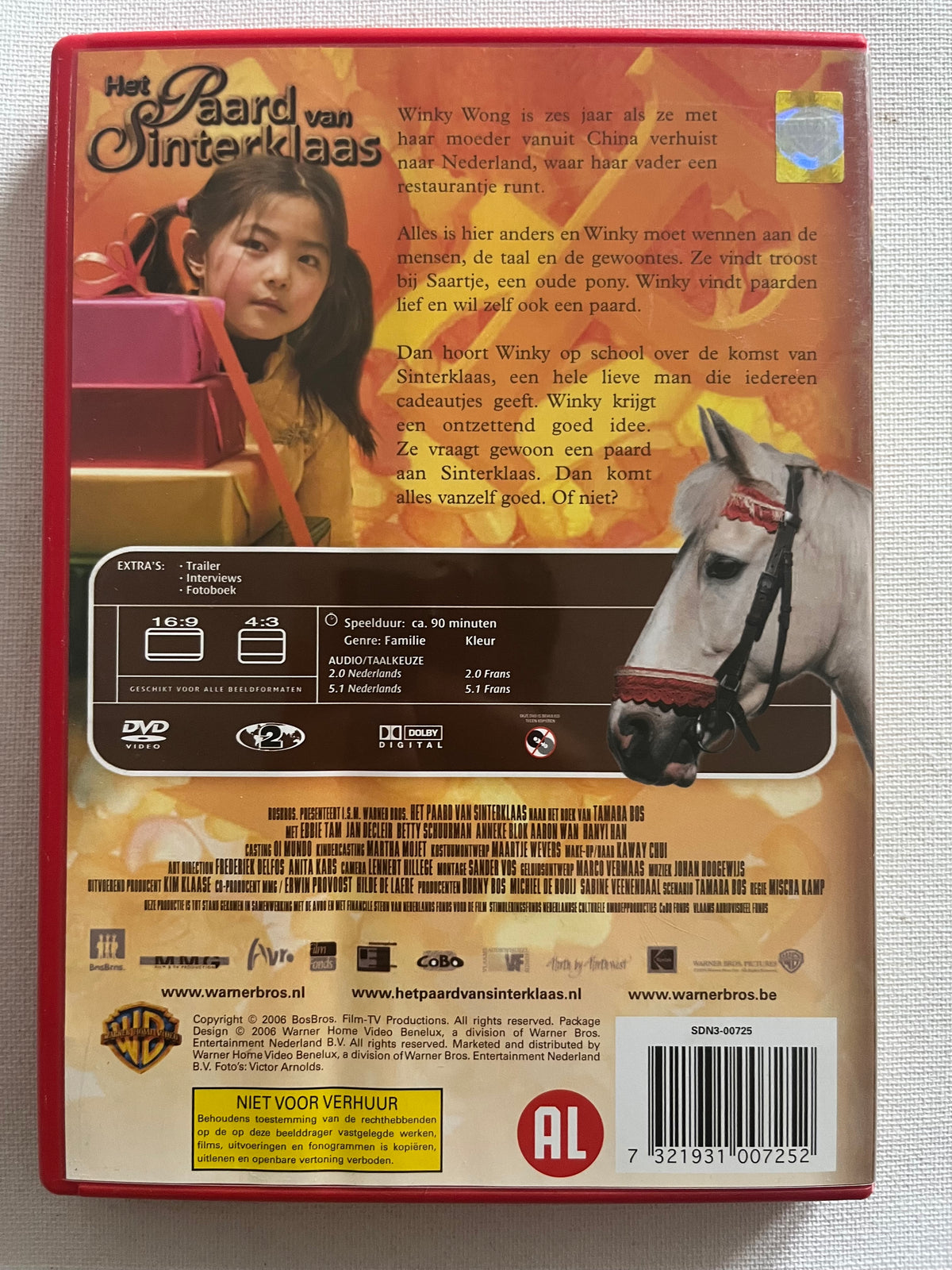 Het Paard van Sinterklaas – DVD (2005) | Ebbie Tam & Aaron Wan