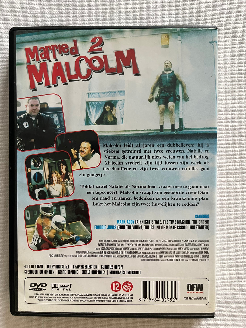 Married 2 Malcolm – DVD (2000) | Mark Addy & Josie Lawrence