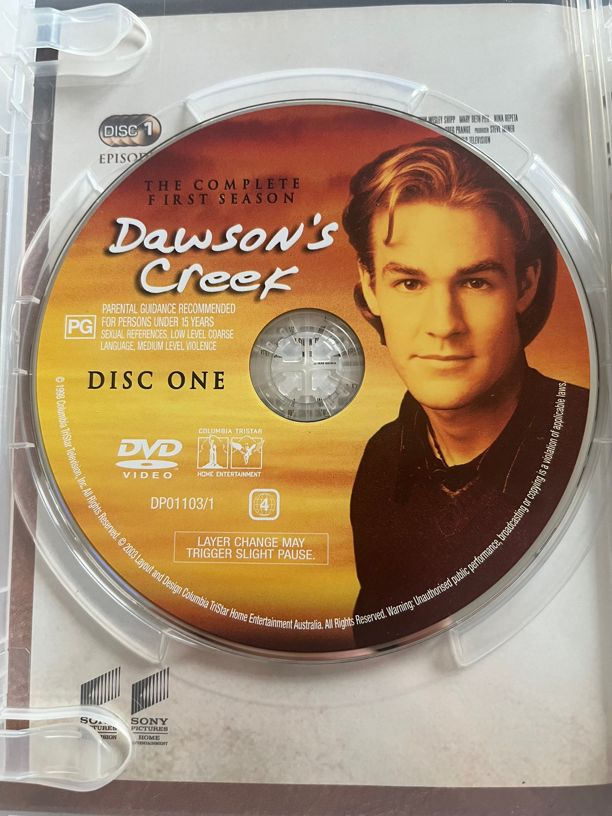 Dawson’s Creek: The Complete First Season – DVD (1998) | James Van Der Beek & Katie Holmes