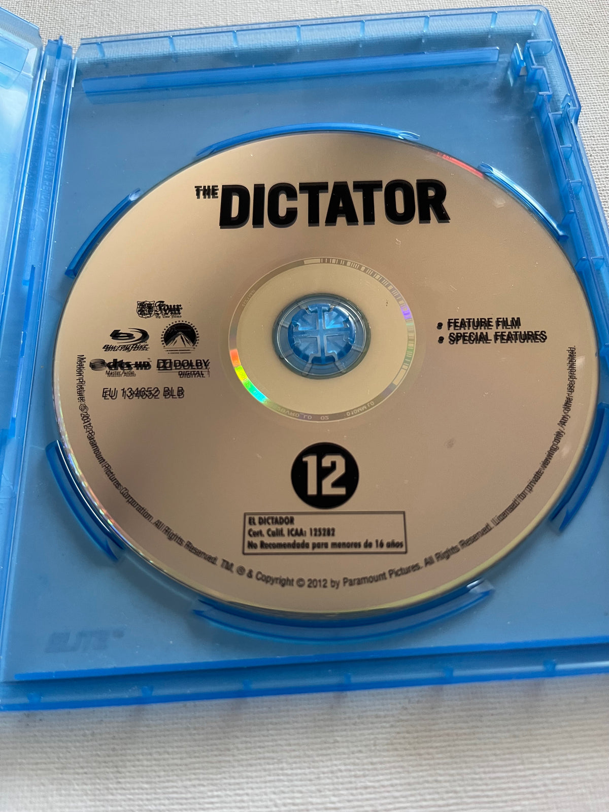 The Dictator – Blu-ray (2012) | Sacha Baron Cohen & Anna Faris