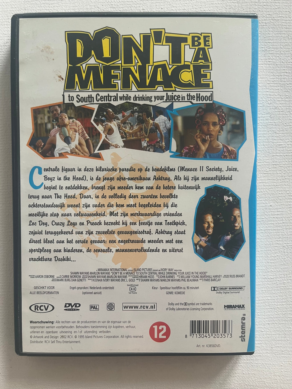 Don’t Be a Menace – DVD (1996) | Shawn Wayans & Marlon Wayans