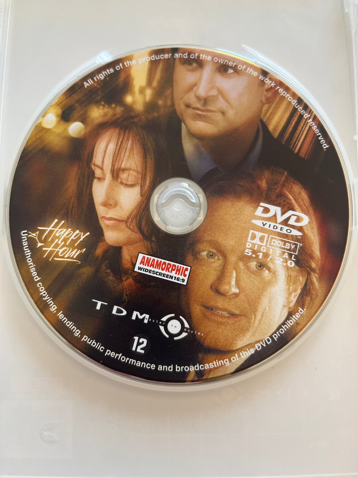 Happy Hour – DVD (2003) | Anthony LaPaglia & Eric Stoltz