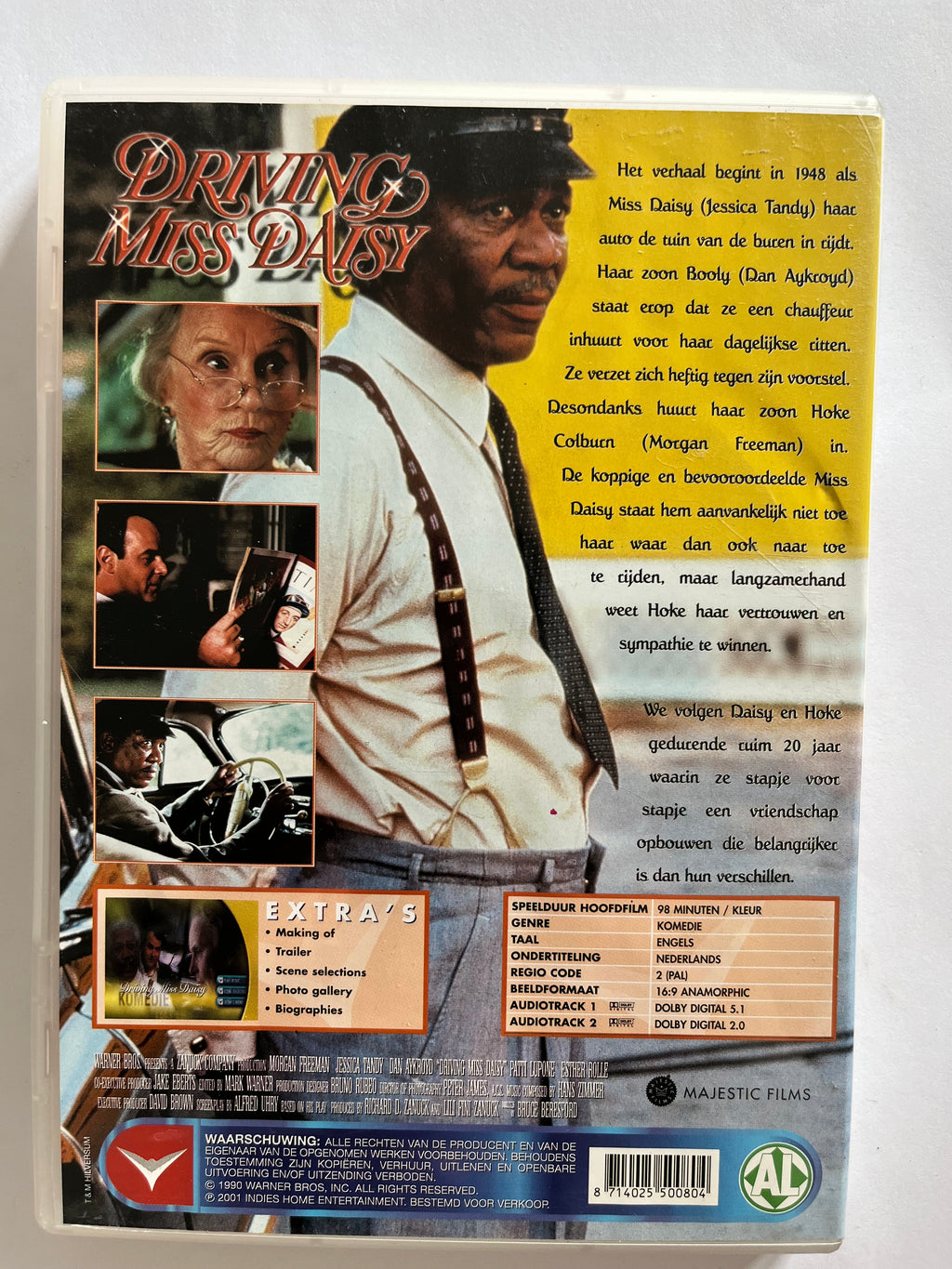 Driving Miss Daisy – DVD (1989) | Morgan Freeman & Jessica Tandy