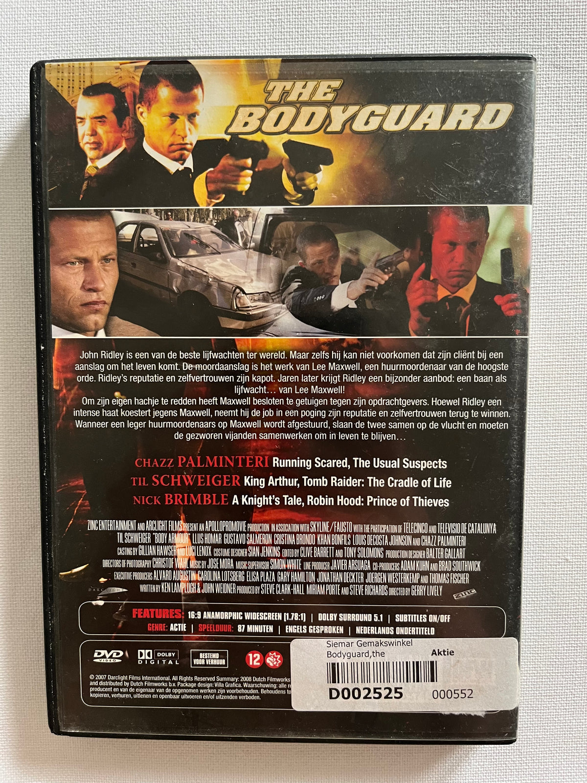 The Bodyguard – DVD (1992) | Kevin Costner & Whitney Houston