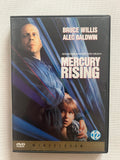 Mercury Rising – DVD (1998) | Bruce Willis & Alec Baldwin