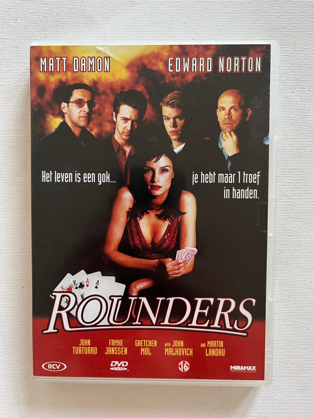Rounders – DVD (1998) | Matt Damon & Edward Norton