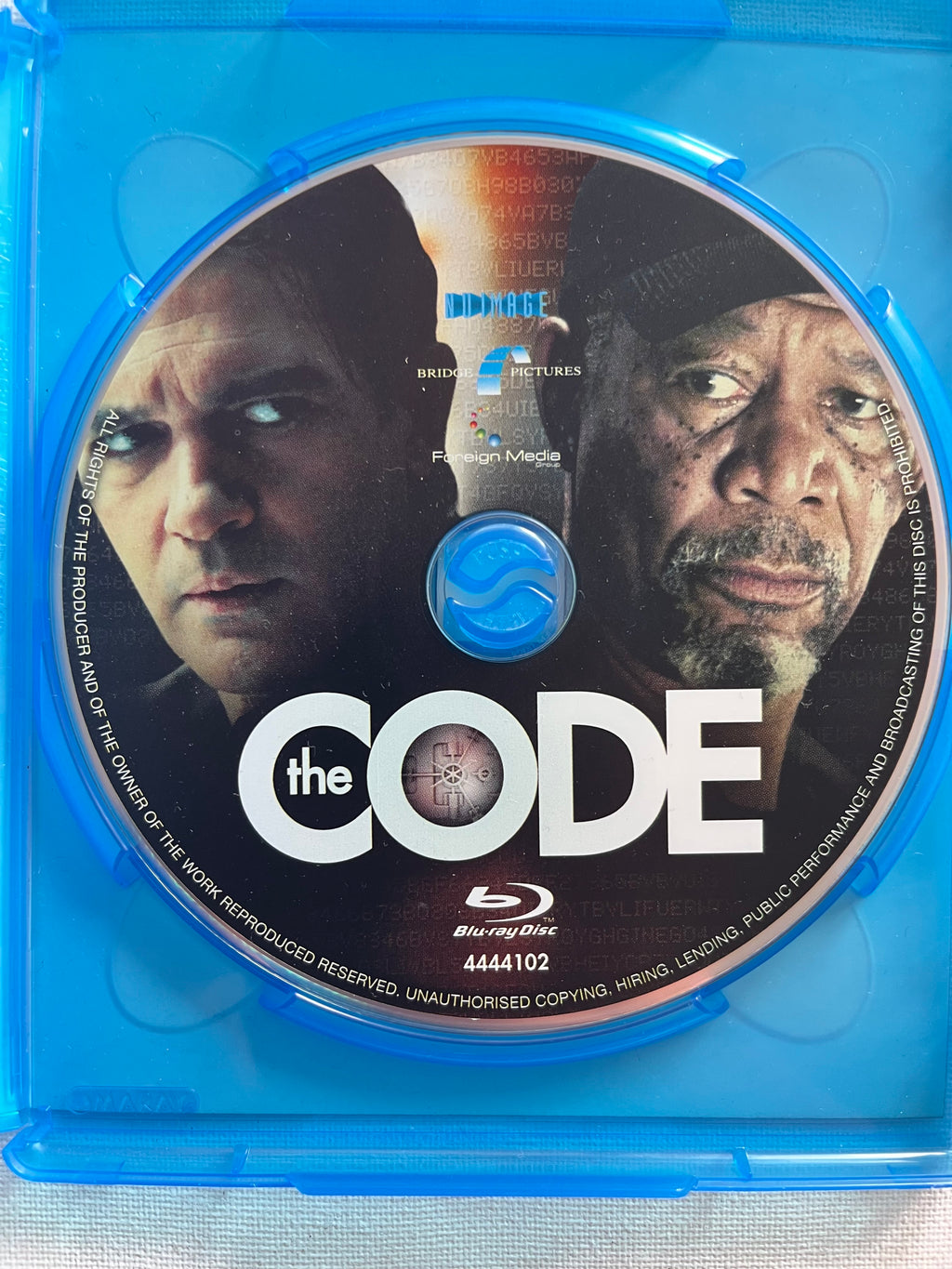 The Code – Blu-ray (2009) | Morgan Freeman & Antonio Banderas
