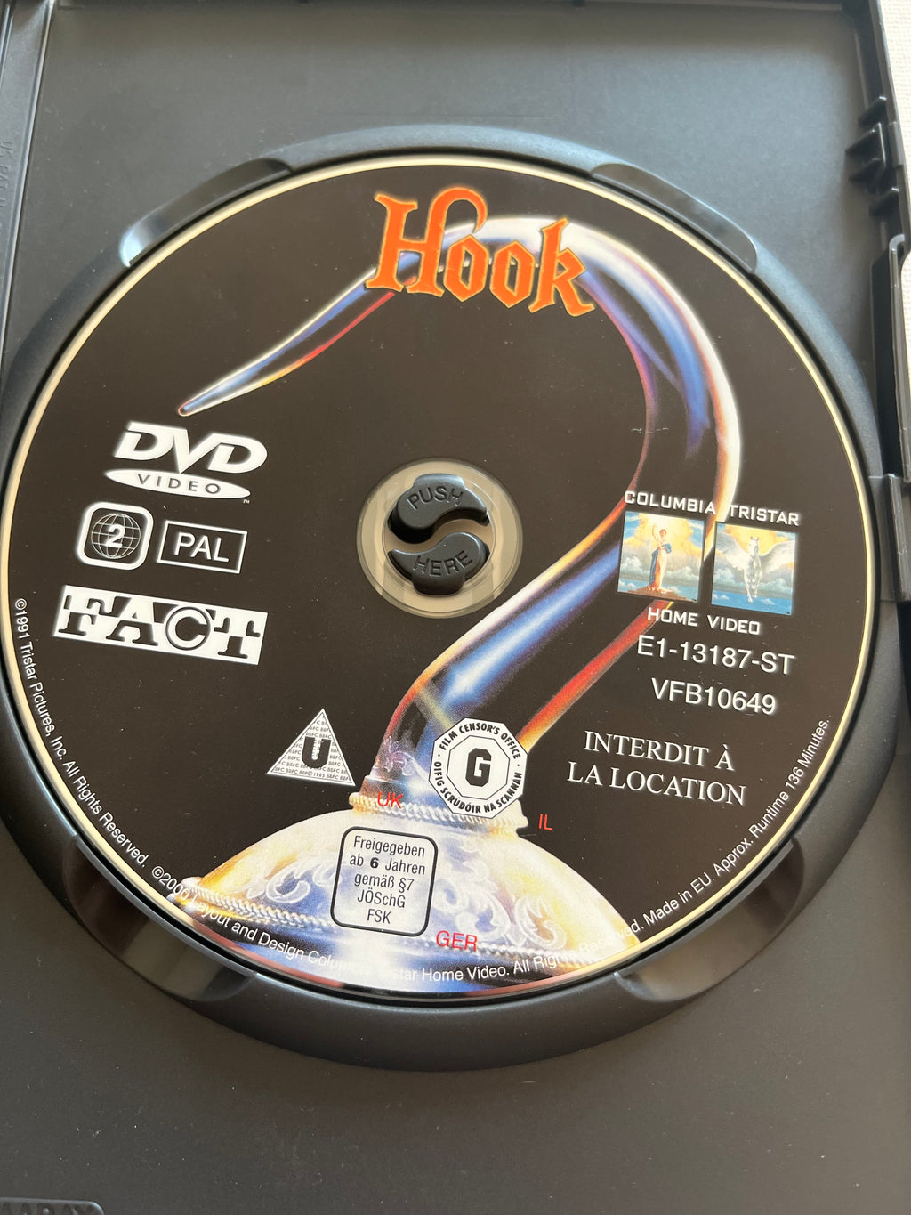 Hook – DVD (1991) | Robin Williams & Dustin Hoffman