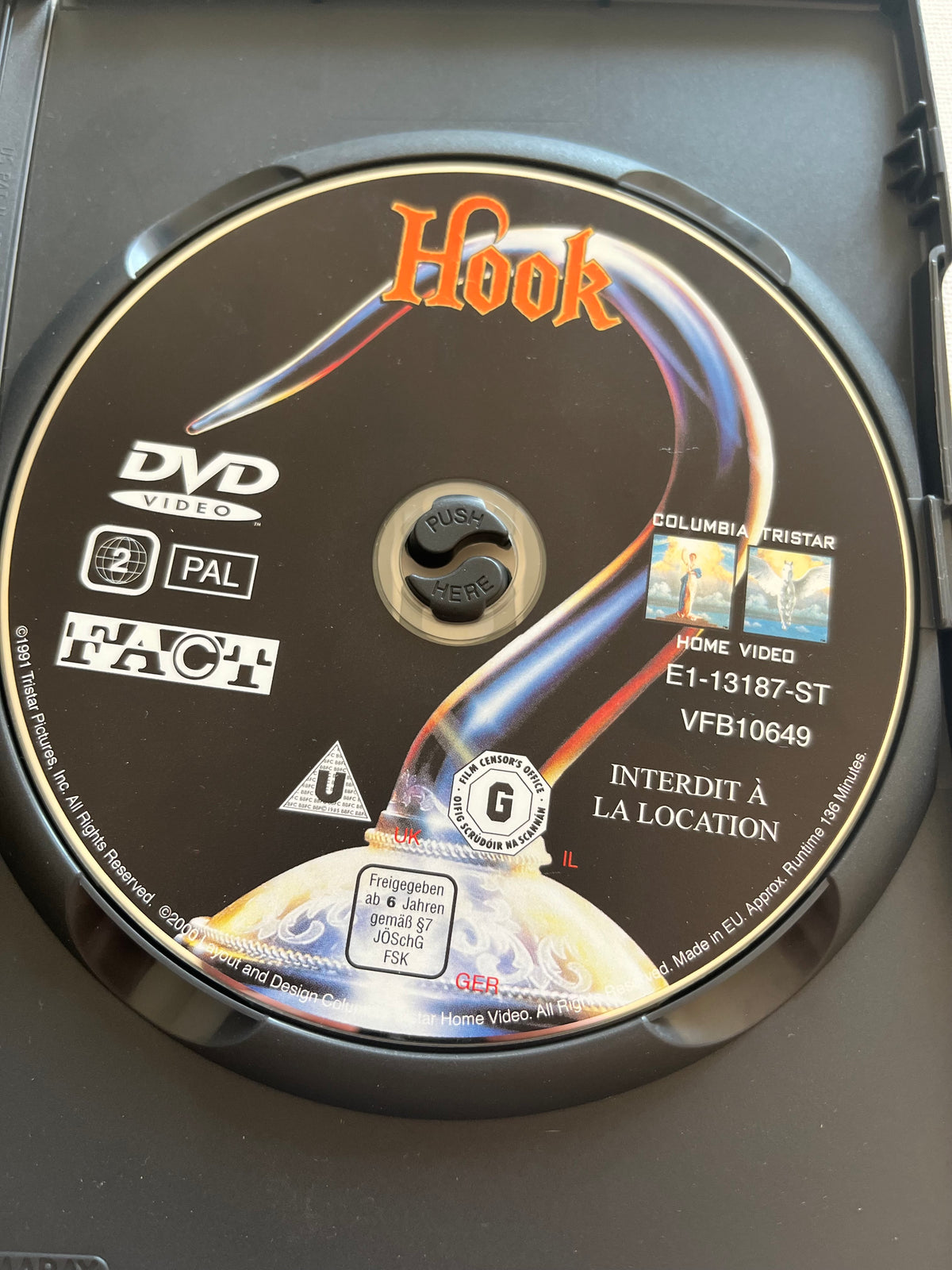 Hook – DVD (1991) | Robin Williams & Dustin Hoffman