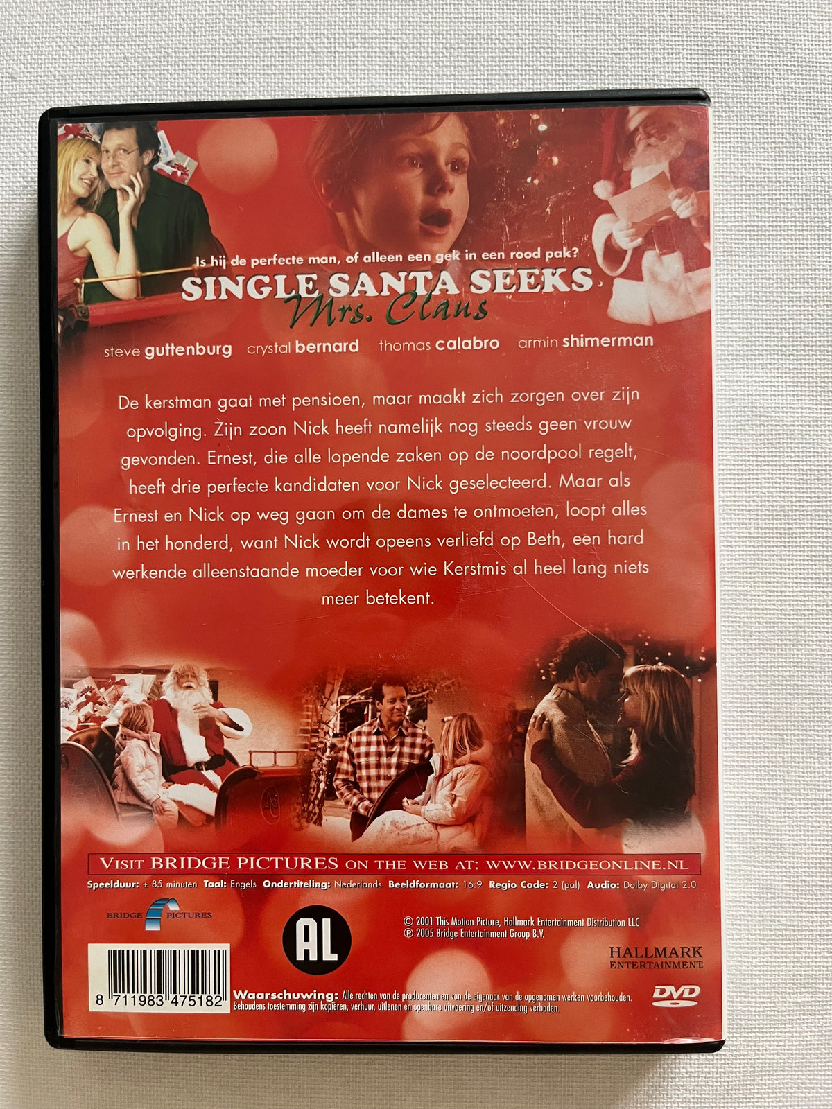 Single Santa Seeks Mrs. Claus – DVD (2004) | Steve Guttenberg & Crystal Bernard