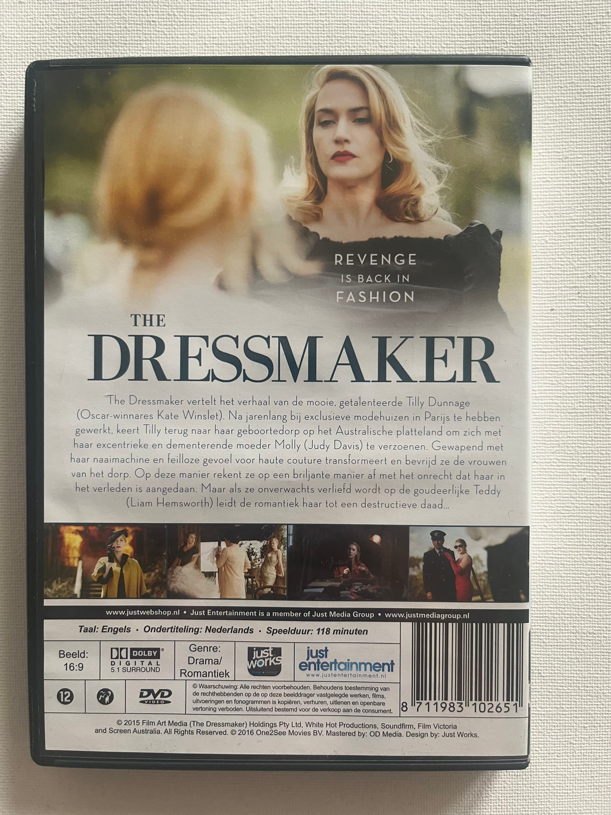 The Dressmaker – DVD (2015) | Kate Winslet & Liam Hemsworth