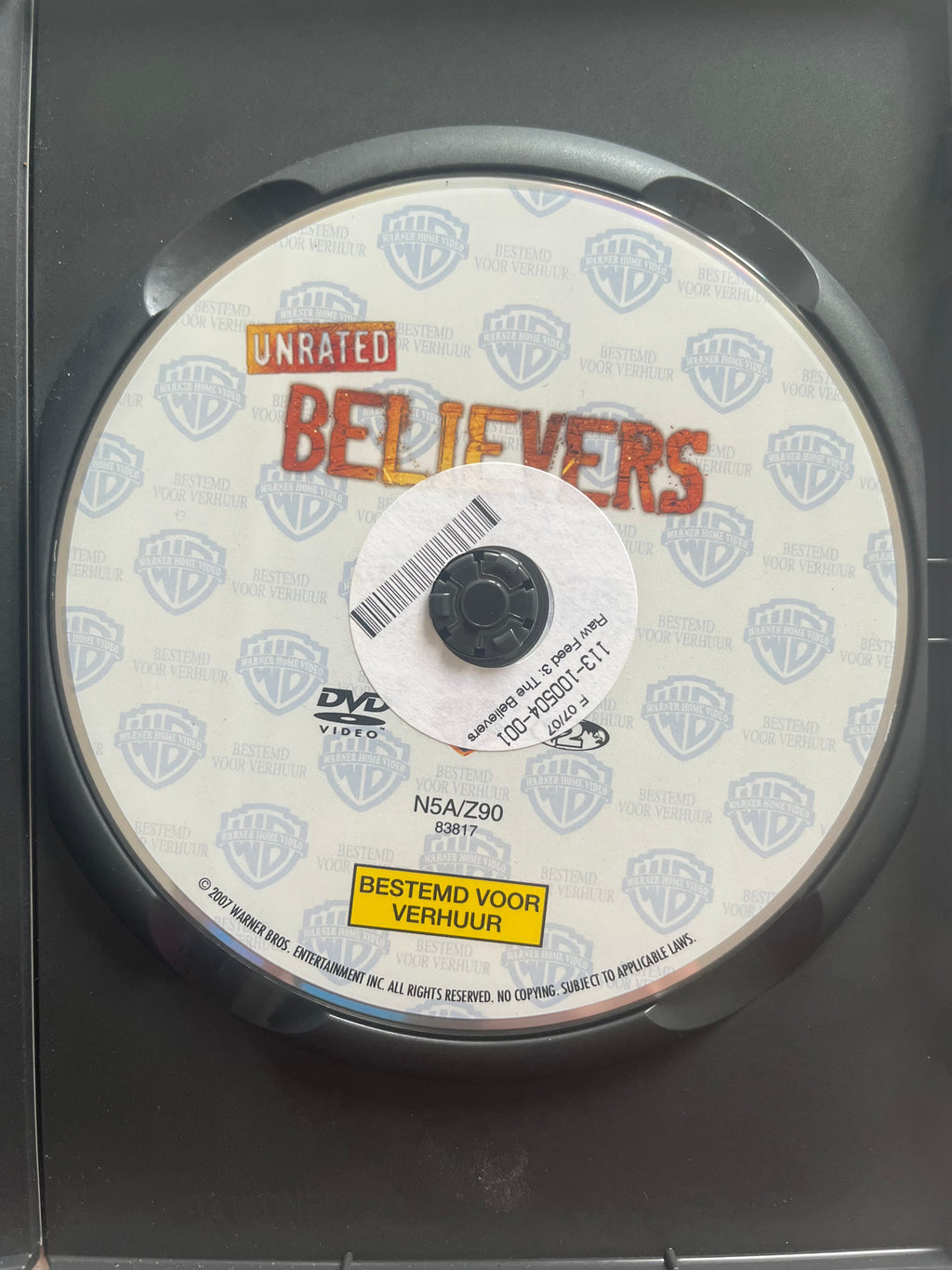 Believers – Unrated Edition DVD (2007) | Johnny Messner & Jon Huertas