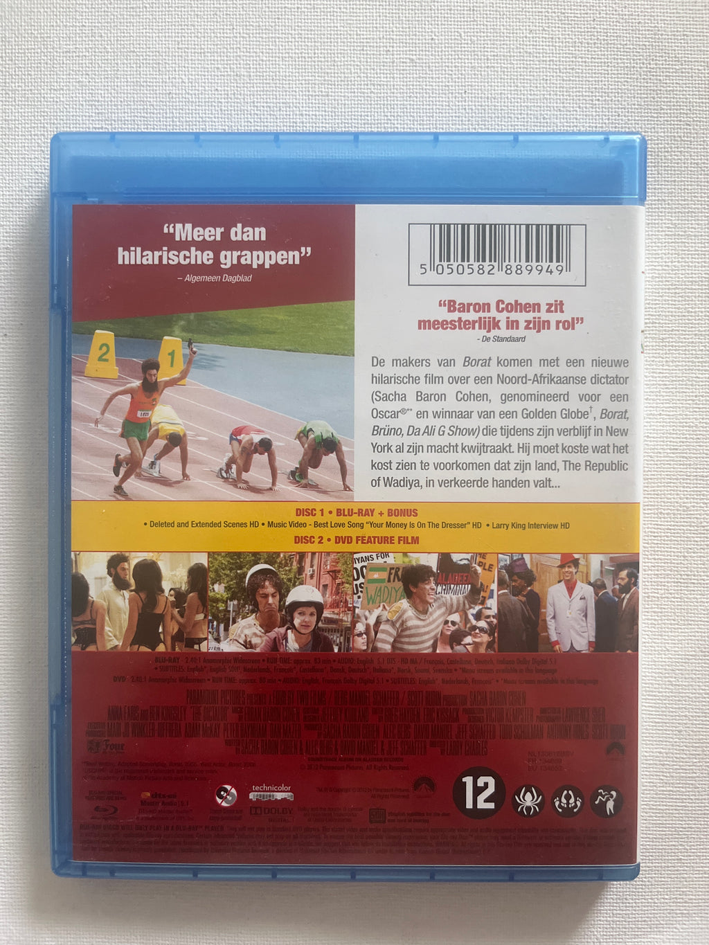 The Dictator – Blu-ray (2012) | Sacha Baron Cohen & Anna Faris
