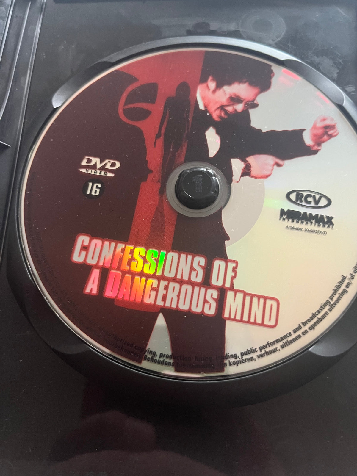 Confessions of a Dangerous Mind – DVD (2002) | Sam Rockwell & George Clooney