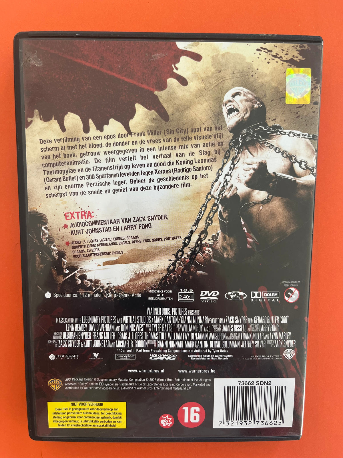 300 – DVD (2006) | Gerard Butler, Lena Headey & David Wenham