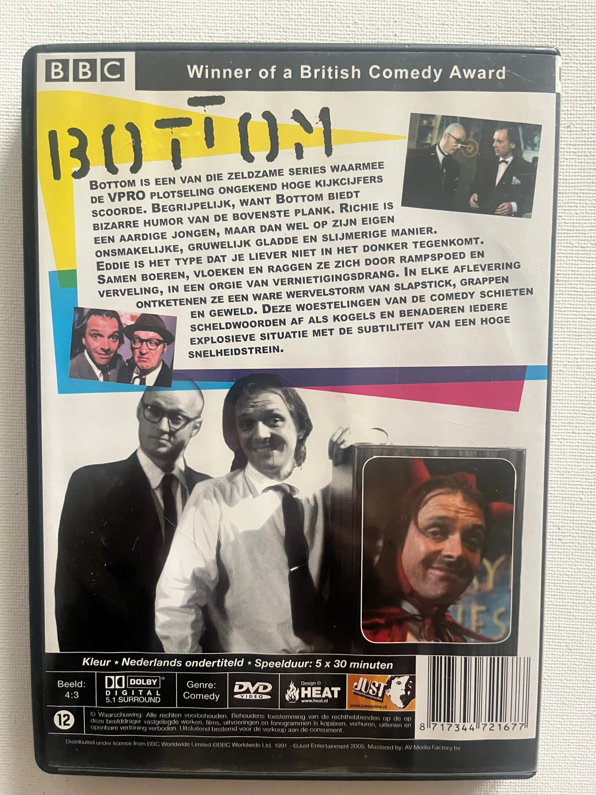 Bottom: Series 1 – DVD (1991) | Rik Mayall & Adrian Edmondson