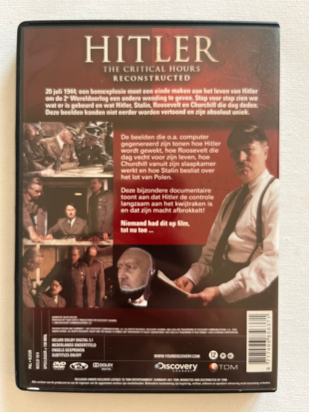 Hitler: The Critical Hours – DVD | World War II Documentary