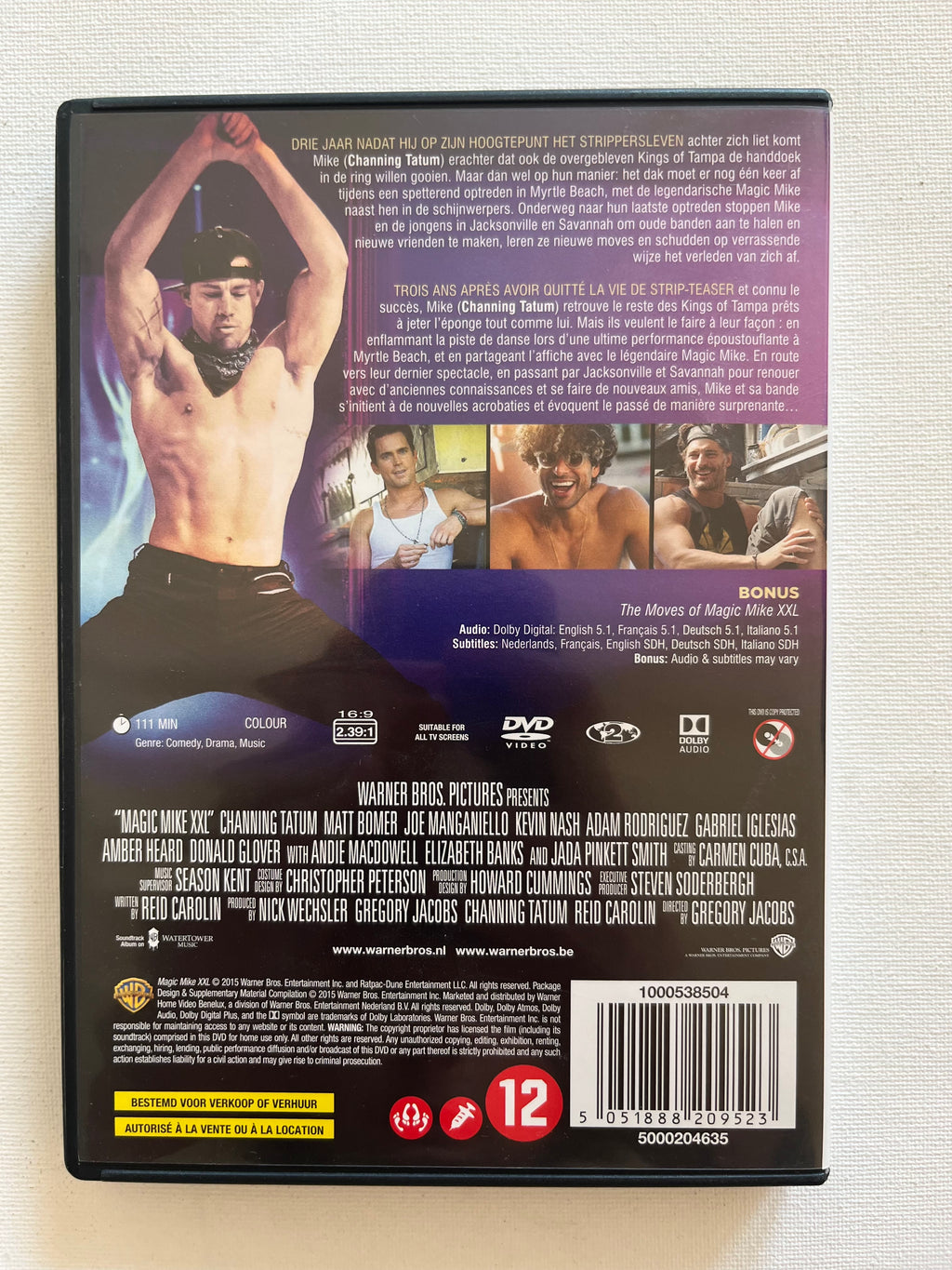 Magic Mike XXL – DVD (2015) | Channing Tatum & Matt Bomer