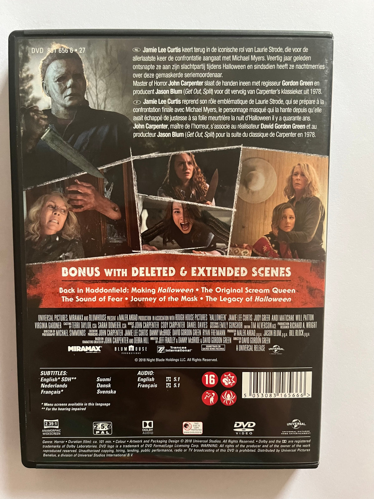Halloween – DVD (1978) | Jamie Lee Curtis & Donald Pleasence
