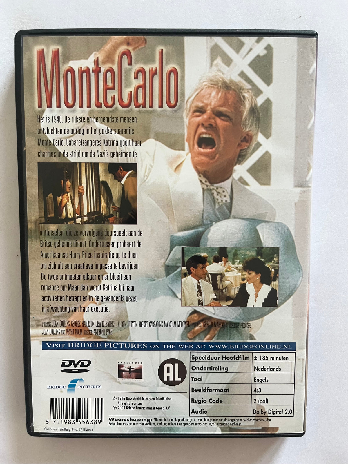 Monte Carlo – Mini-Series DVD (1986) | Joan Collins & George Hamilton
