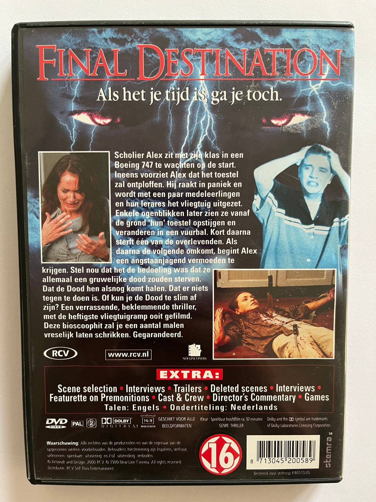 Final Destination – DVD (2000) | Devon Sawa & Ali Larter