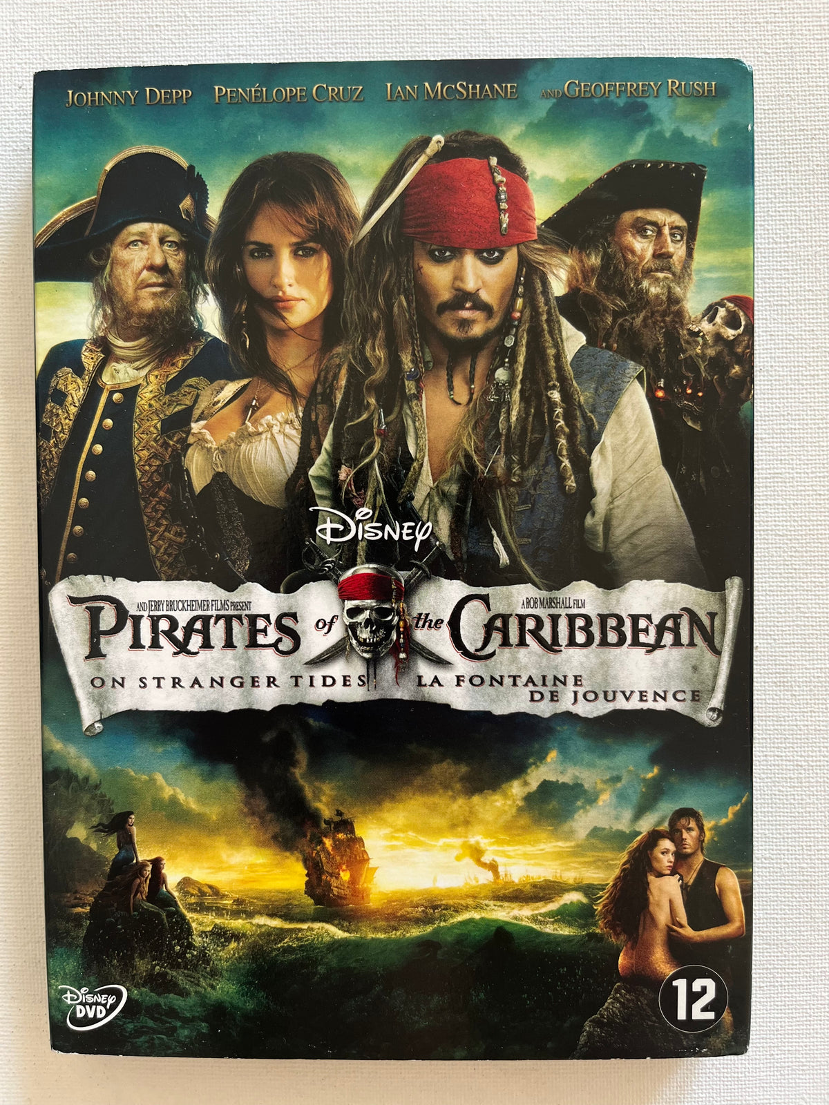 Disney Pirates of the Caribbean: On Stranger Tides – DVD (2011) | Johnny Depp
