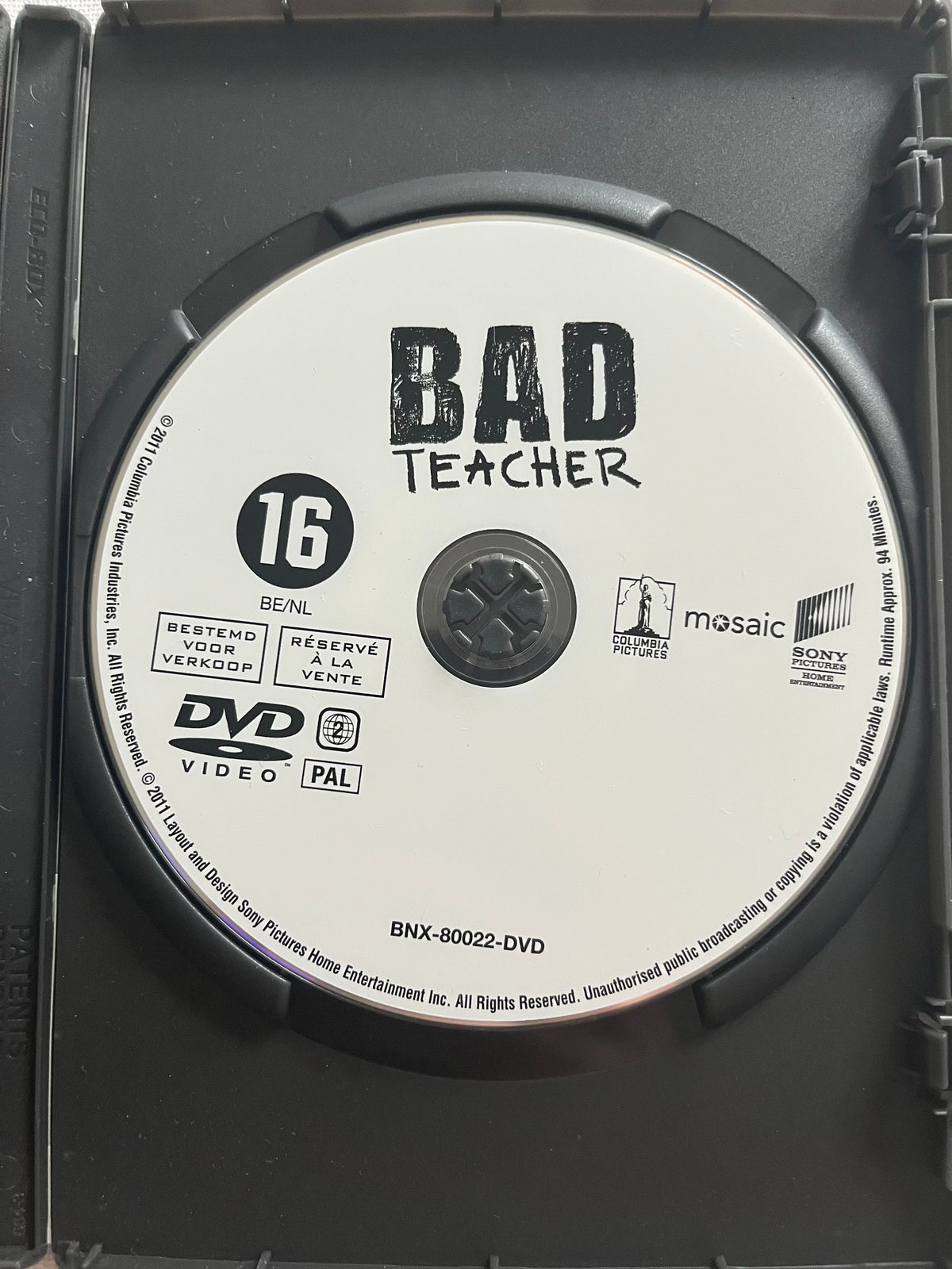 Bad Teacher – DVD (2011) | Cameron Diaz, Justin Timberlake & Jason Segel