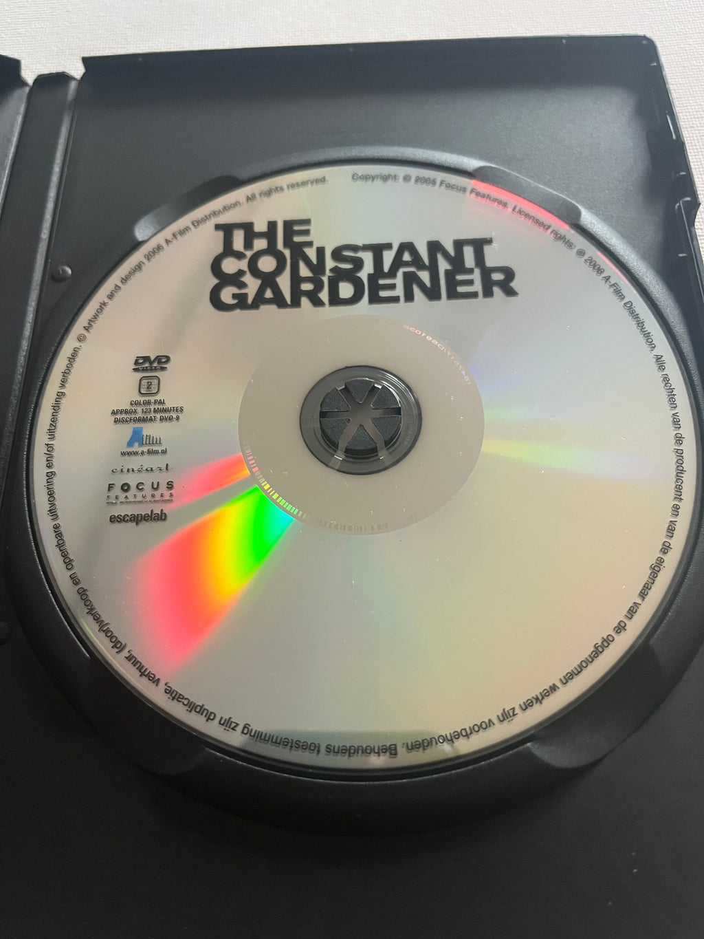 The Constant Gardener – DVD (2005) | Ralph Fiennes & Rachel Weisz