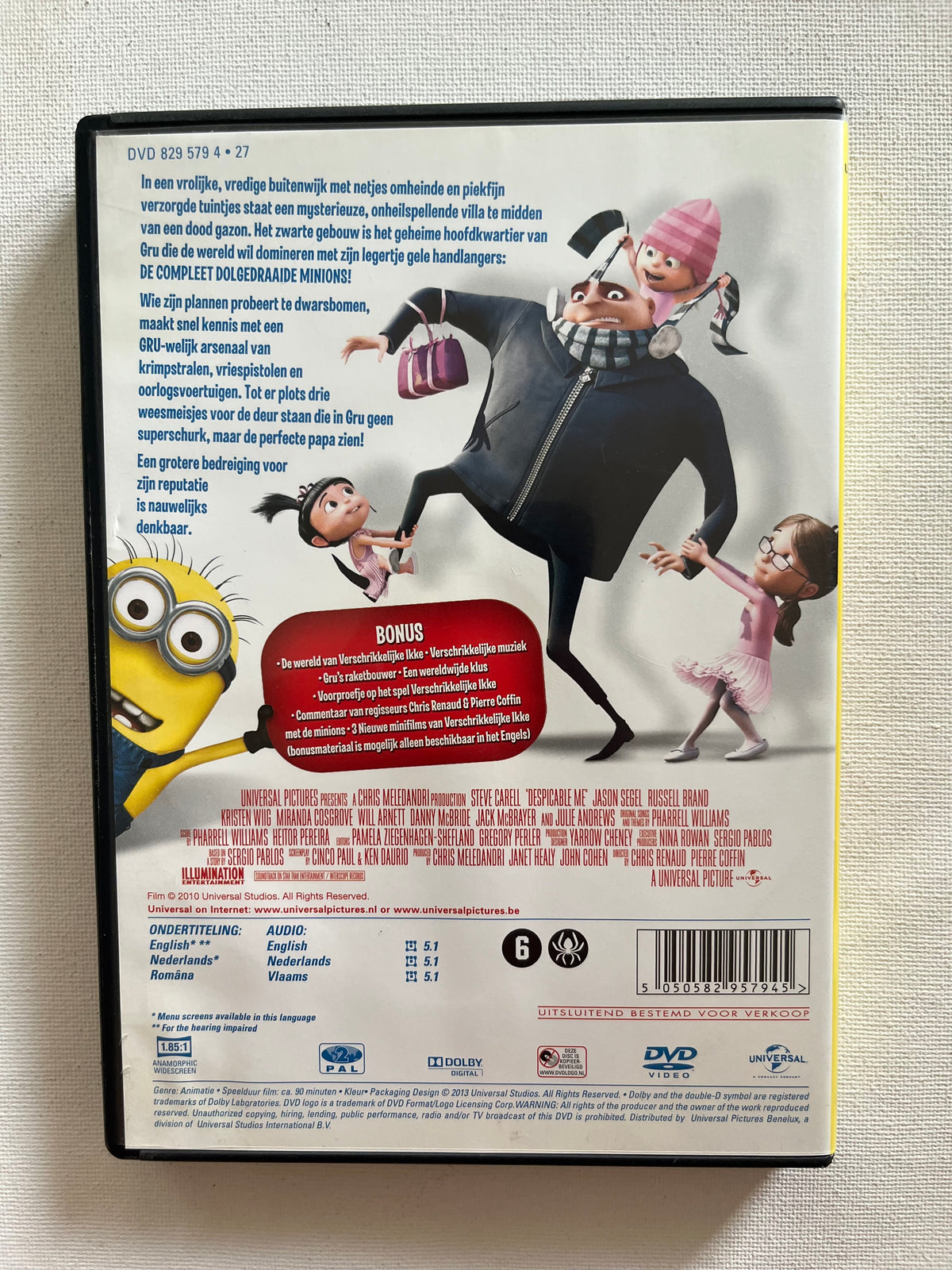 Despicable Me – DVD (2010) | Steve Carell & Jason Segel