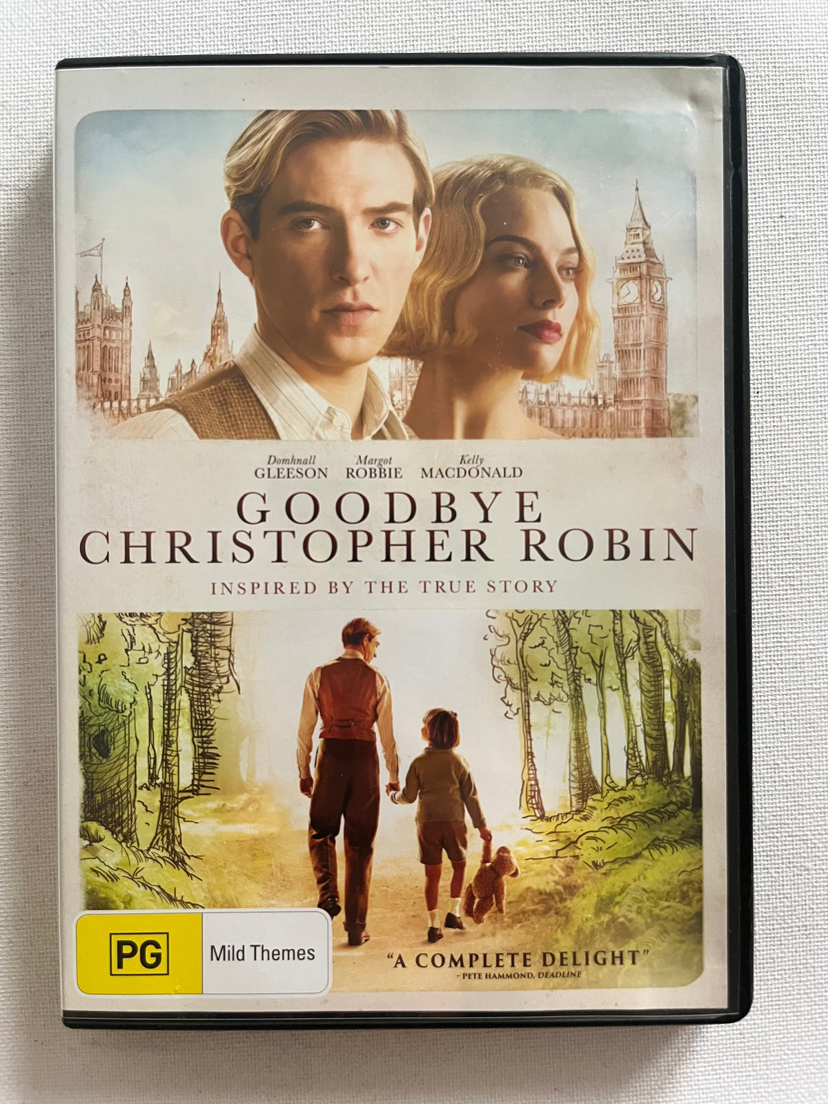 Goodbye Christopher Robin – DVD (2017) | Domhnall Gleeson & Margot Robbie