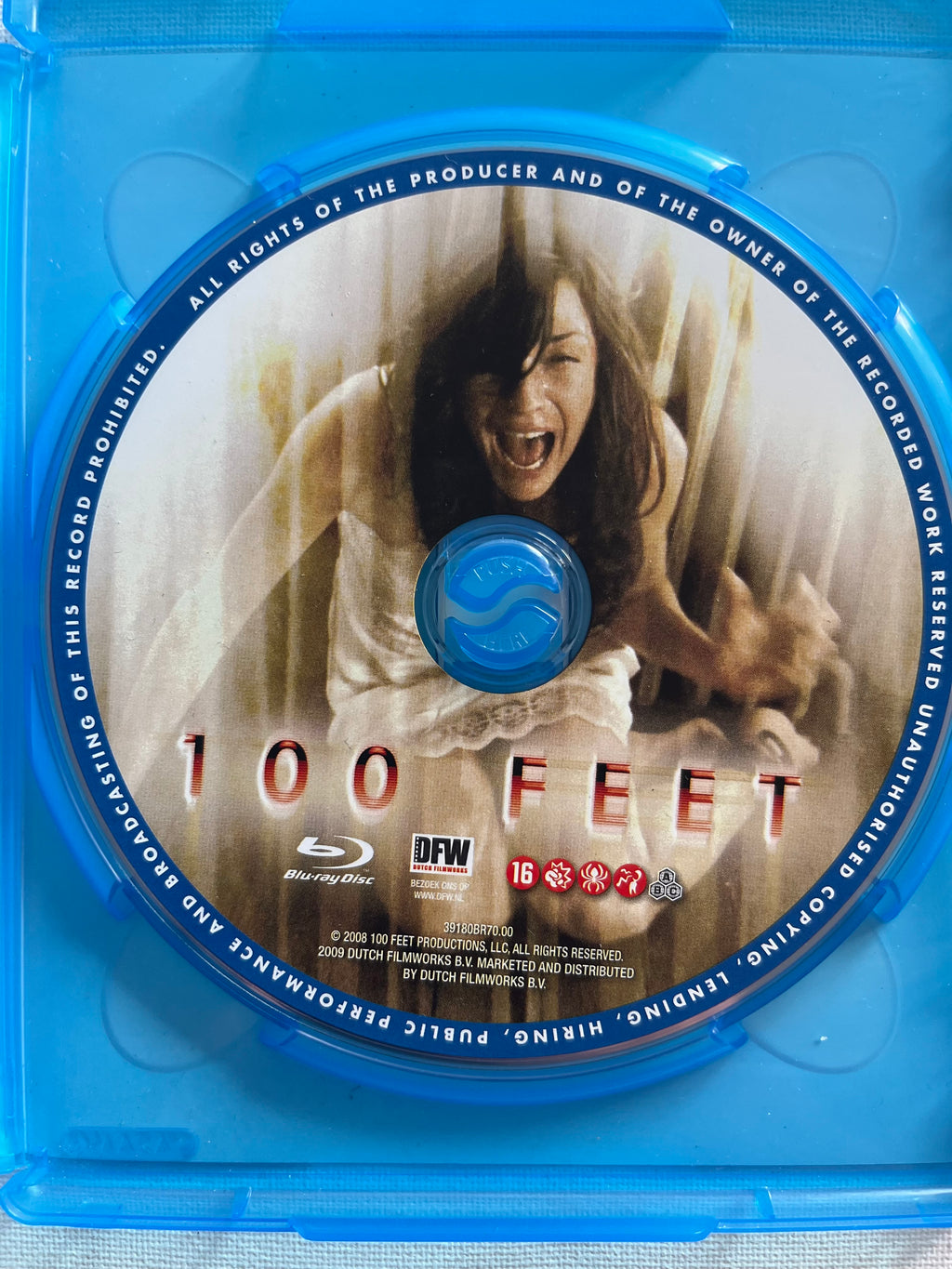 100 Feet – Blu-ray (2008) | Famke Janssen & Bobby Cannavale