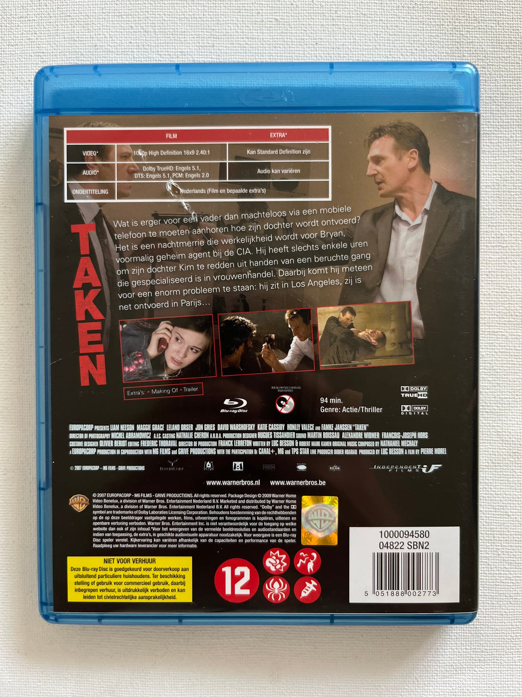 Taken – Blu-ray (2008) | Liam Neeson & Maggie Grace