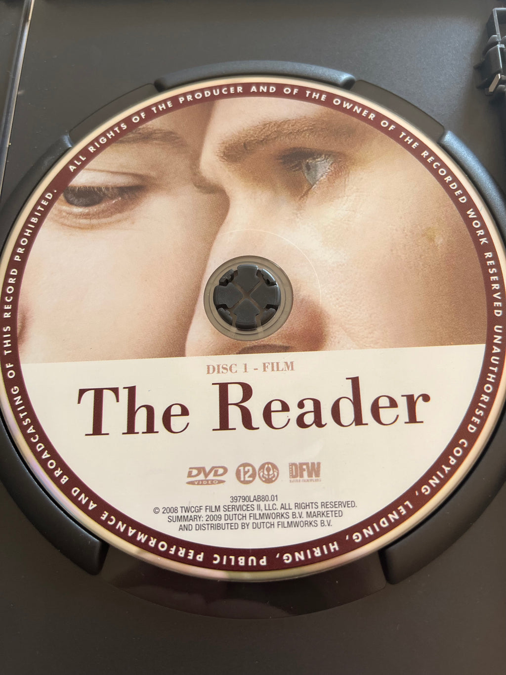 The Reader – DVD (2008) | Kate Winslet & Ralph Fiennes