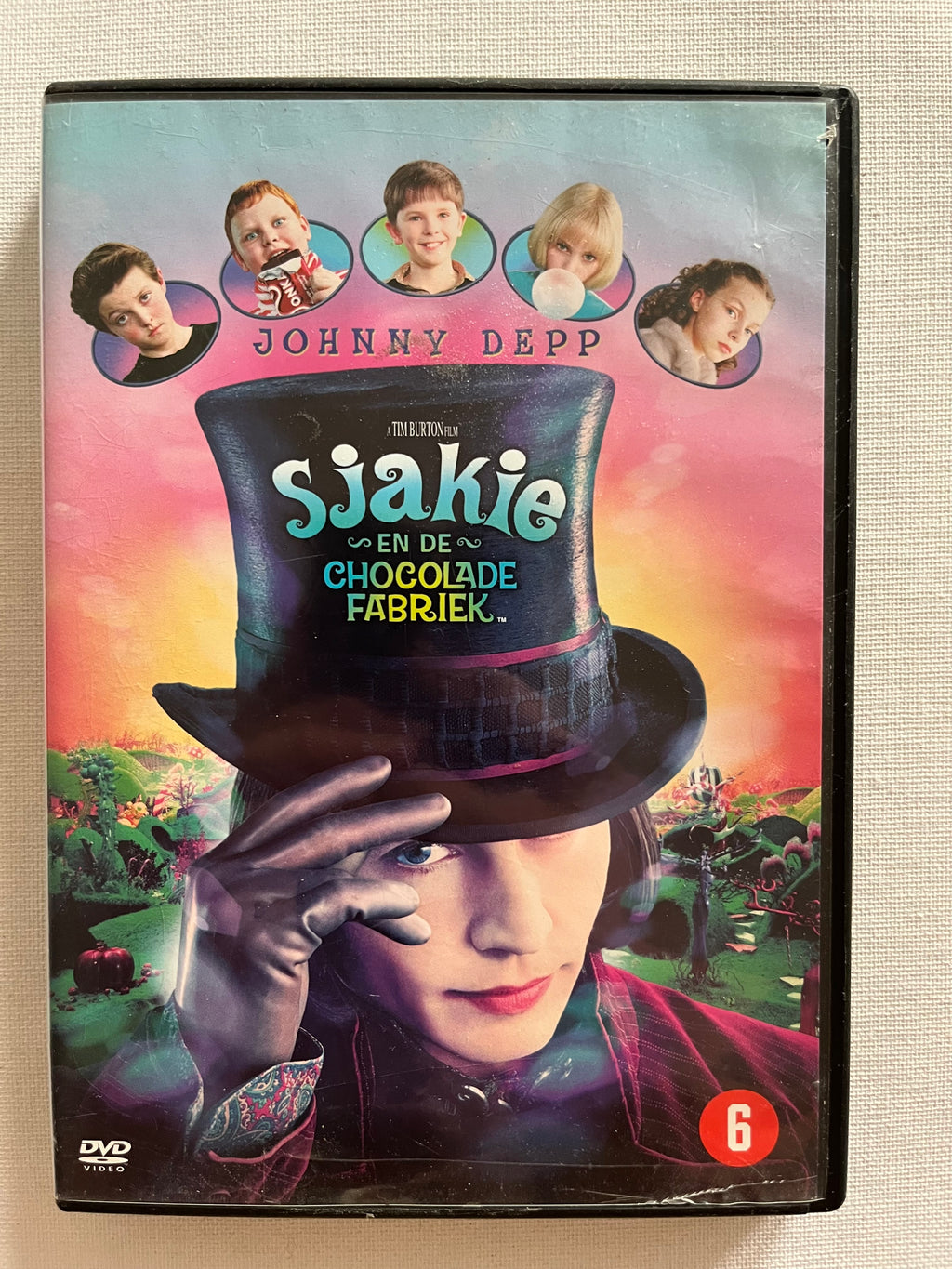 Charlie and the Chocolate Factory – DVD (2005) | Johnny Depp & Freddie Highmore