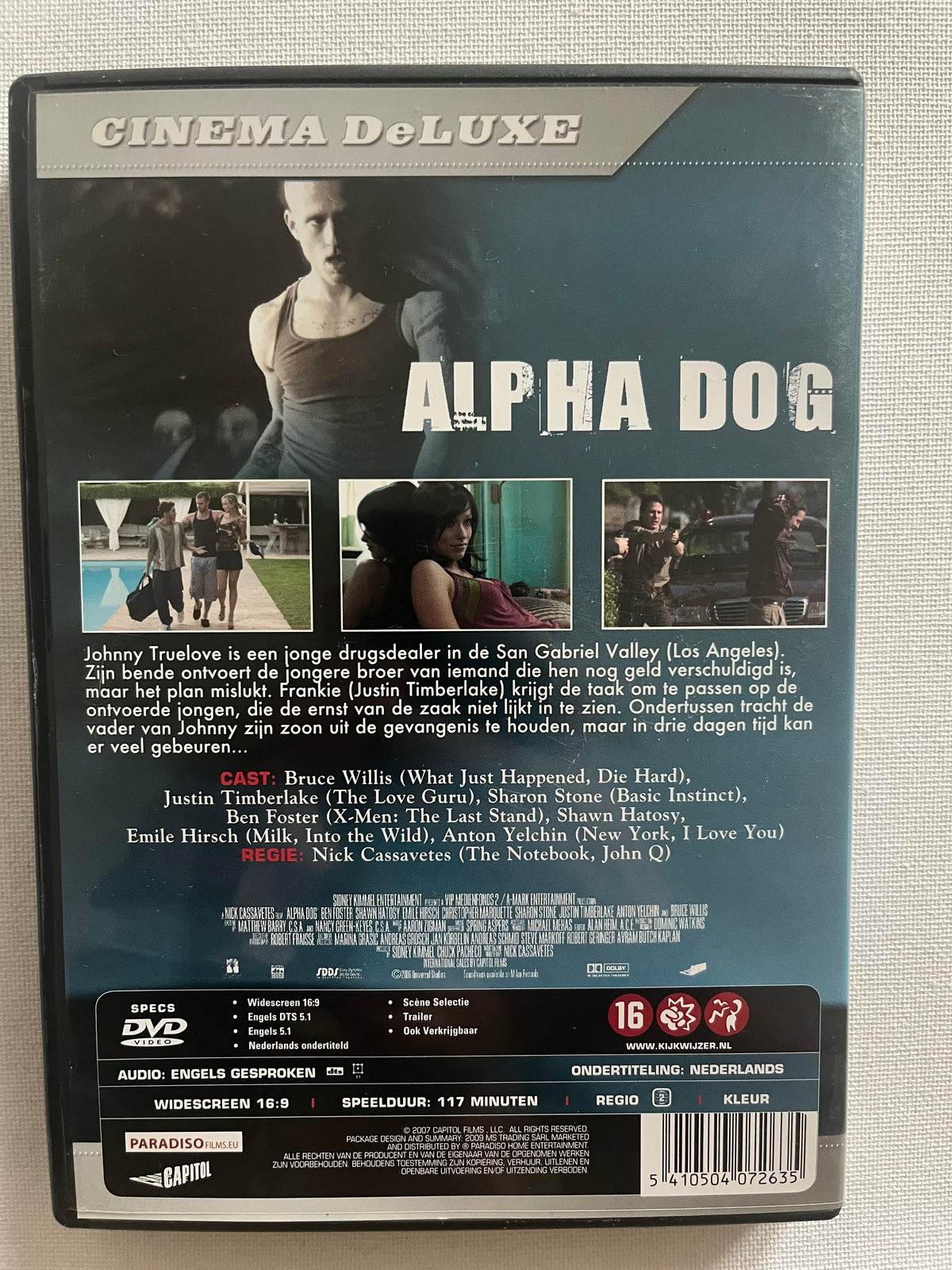 Alpha Dog – DVD (2006) | Bruce Willis, Justin Timberlake & Emile Hirsch