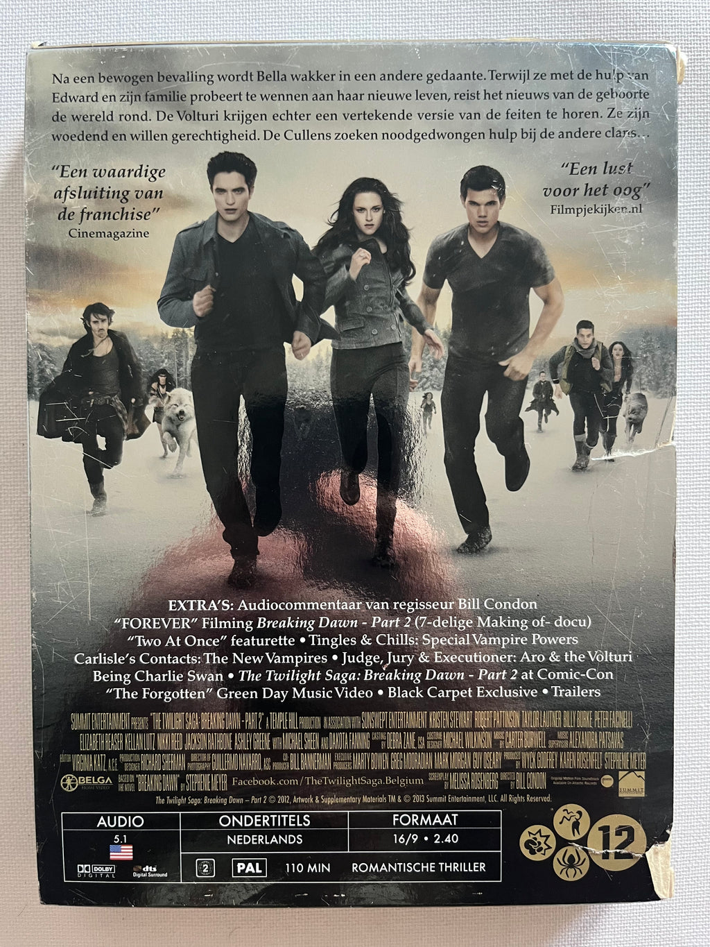 The Twilight Saga: Breaking Dawn – Part 2 – 2-Disc DVD (2012) | Kristen Stewart & Robert Pattinson