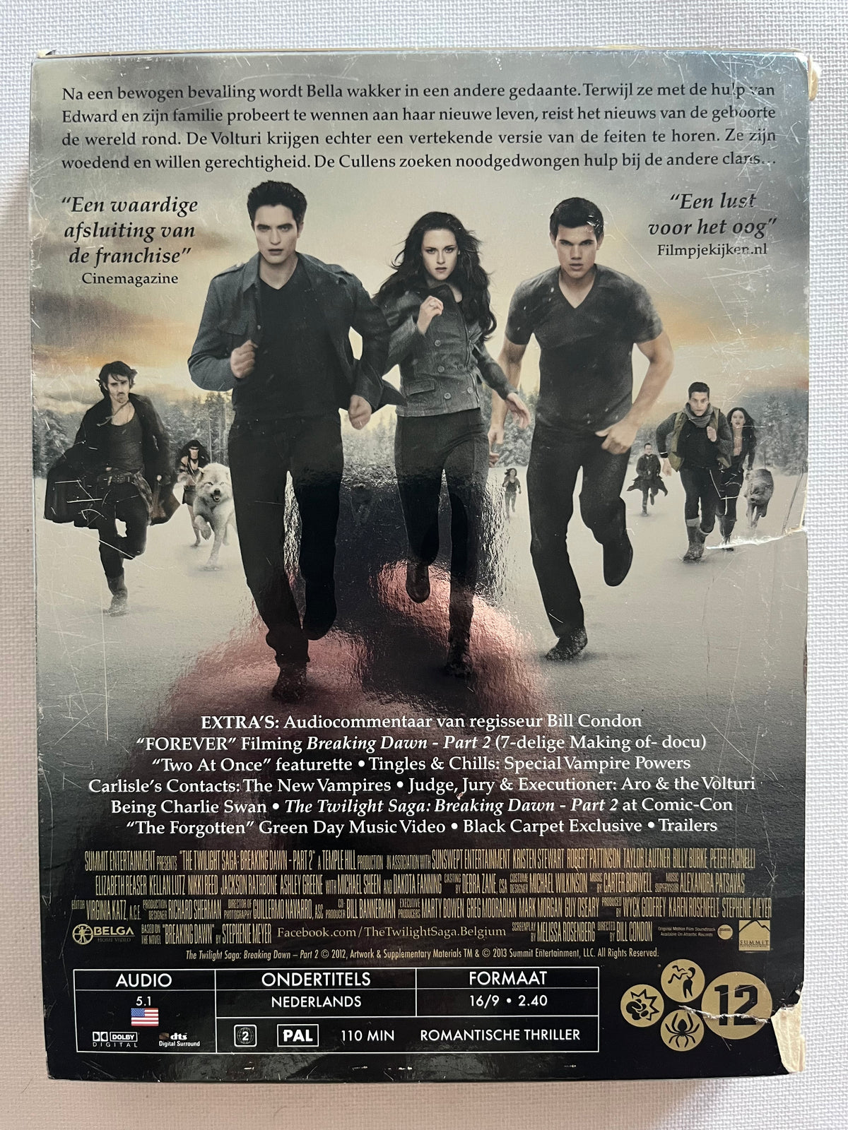 The Twilight Saga: Breaking Dawn – Part 2 – 2-Disc DVD (2012) | Kristen Stewart & Robert Pattinson
